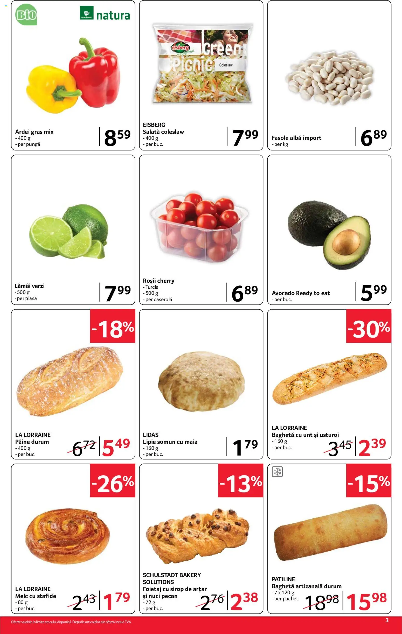 Catalog Selgros 26 Iunie - 8 Iulie 2026 | Pagina 3 | Produse: Foietaj, Sirop de arțar, Roșii, Nuci