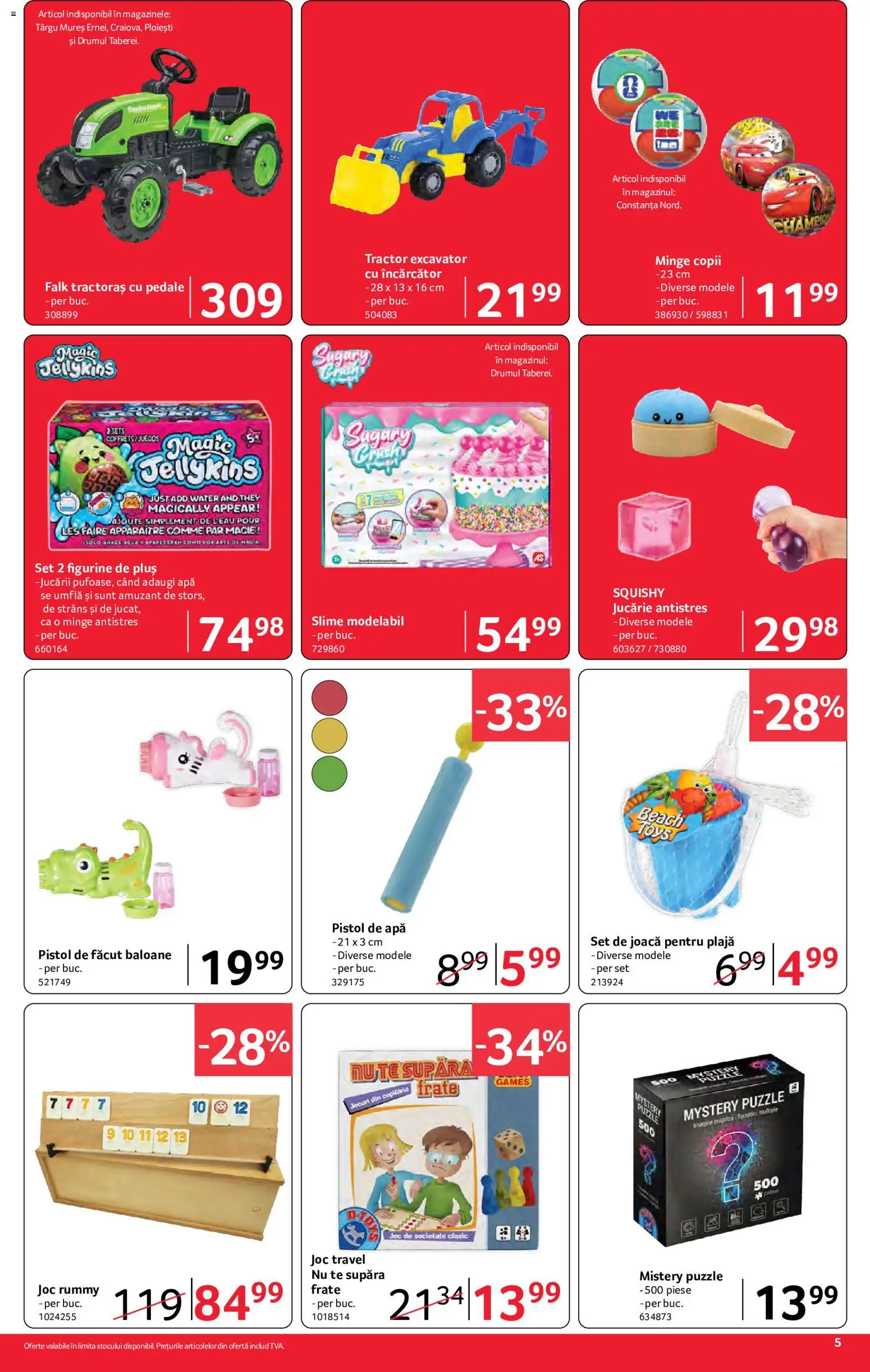 Catalog Selgros 26 Iunie - 8 Iulie 2026 | Pagina 5 | Produse: Încărcător, Joc, Apă