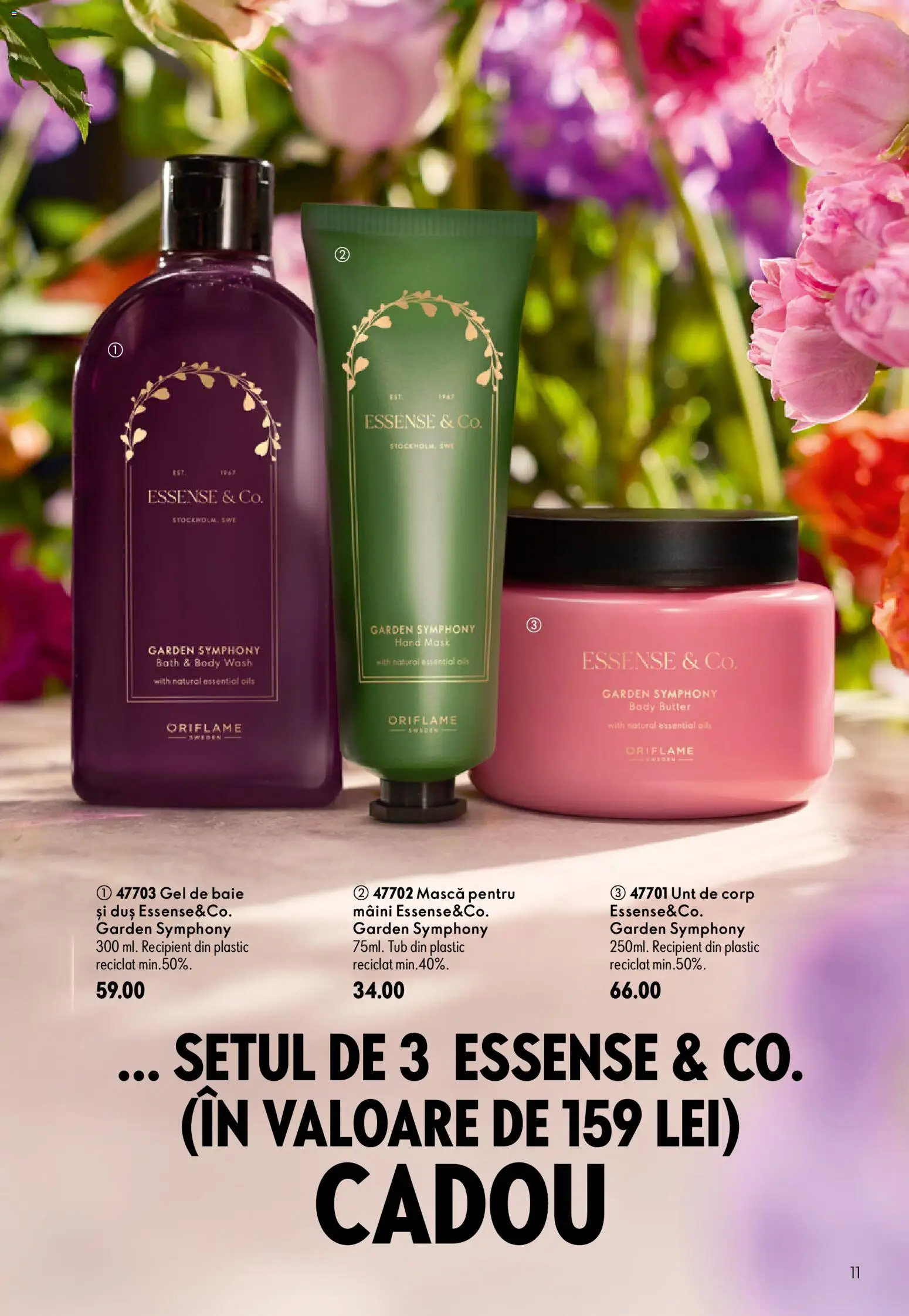 Catalog Oriflame 29 Iulie - 17 August 2026 | Pagina 11 | Produse: Unt de corp, Body, Duș, Unt