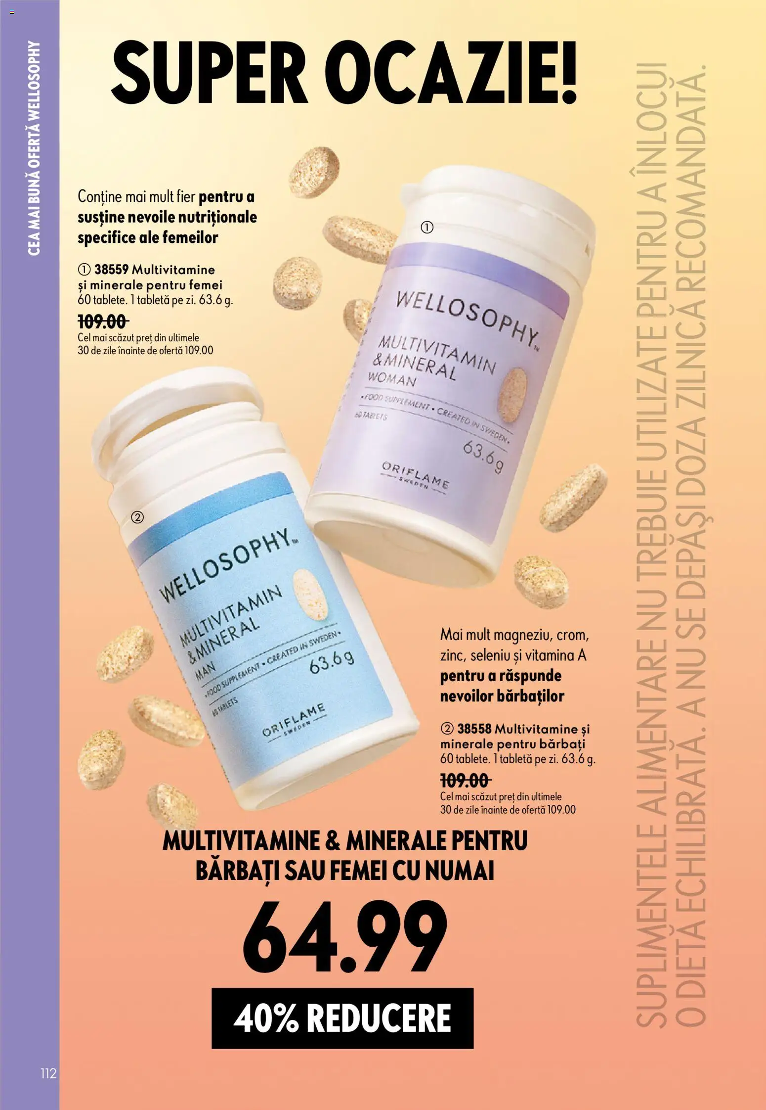 Catalog Oriflame 29 Iulie - 17 August 2026 | Pagina 112 | Produse: Tabletă