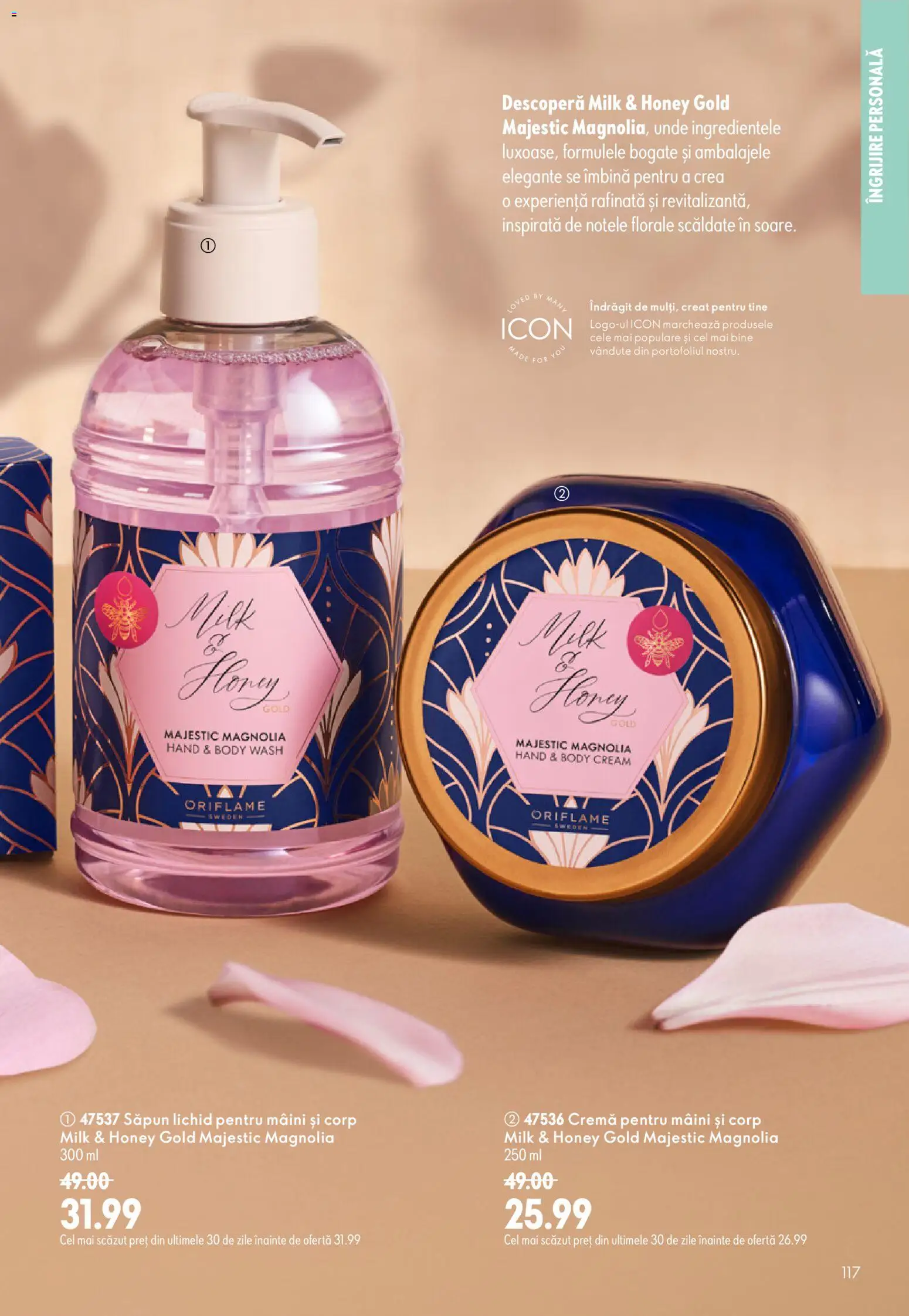 Catalog Oriflame 29 Iulie - 17 August 2026 | Pagina 117 | Produse: Body, Cremă, Săpun, Săpun lichid