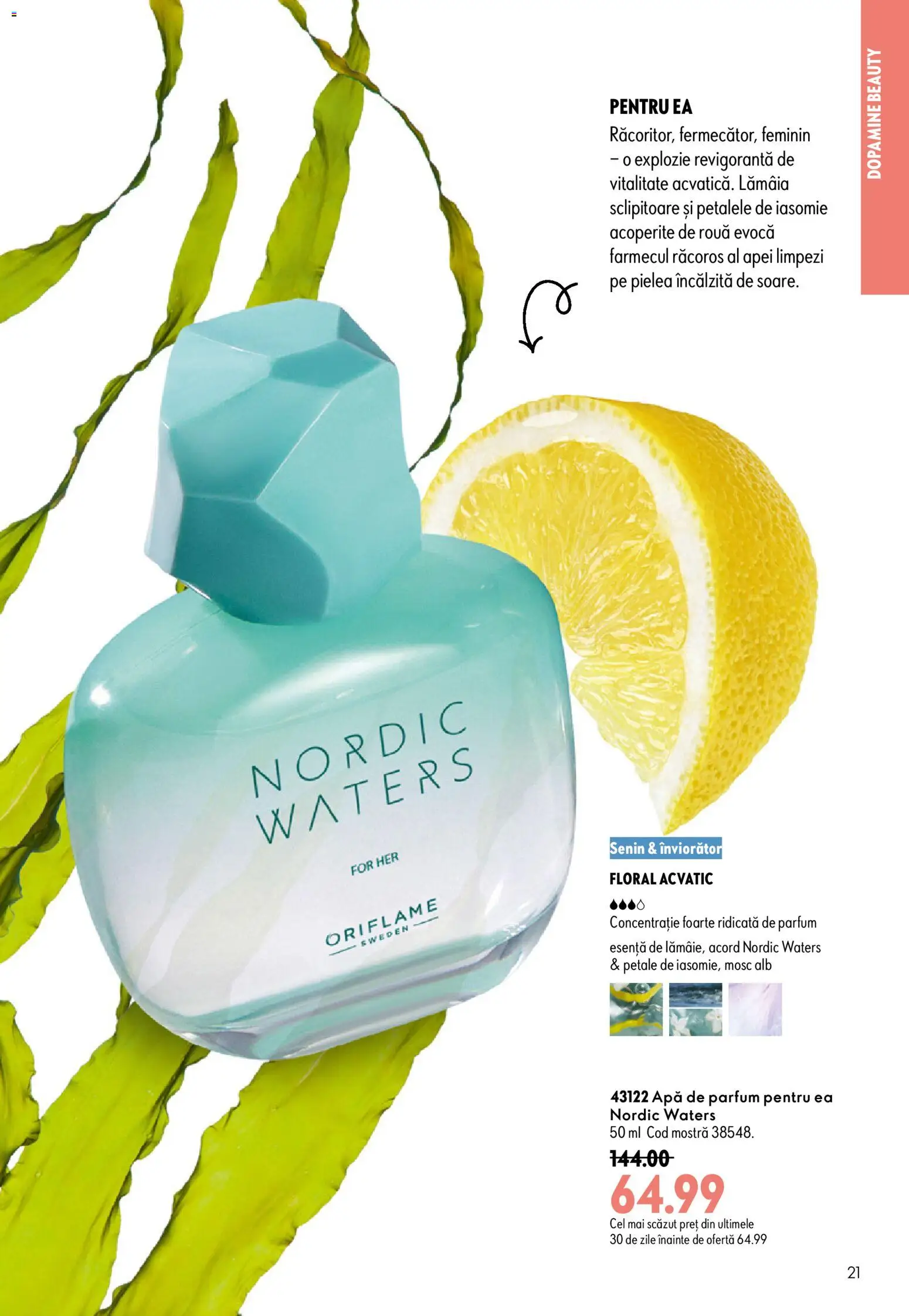 Catalog Oriflame 29 Iulie - 17 August 2026 | Pagina 21 | Produse: Apă de parfum, Parfum, Apă
