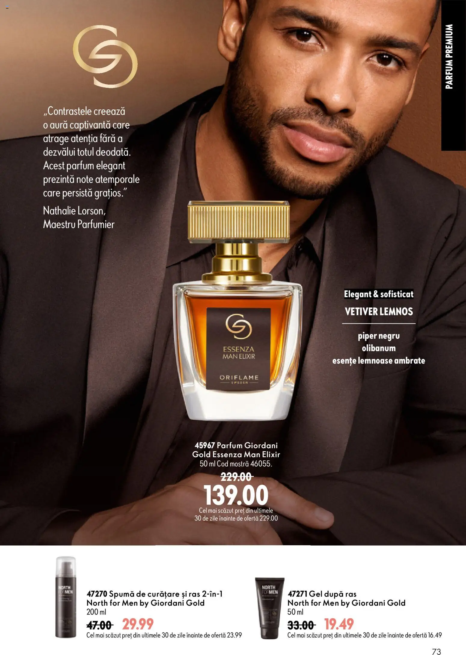 Catalog Oriflame 29 Iulie - 17 August 2026 | Pagina 73 | Produse: Elixir, Parfum, Piper