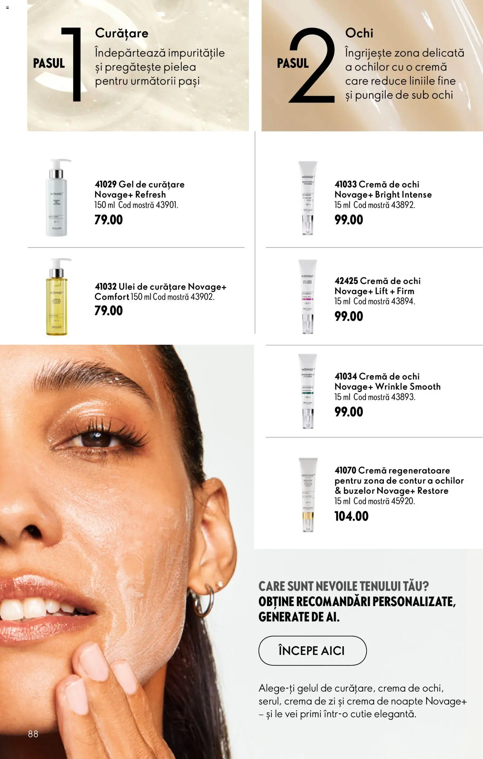 Catalog Oriflame 29 Iulie - 17 August 2026 | Pagina 88 | Produse: Cremă de noapte, Cutie, Cremă, Ulei