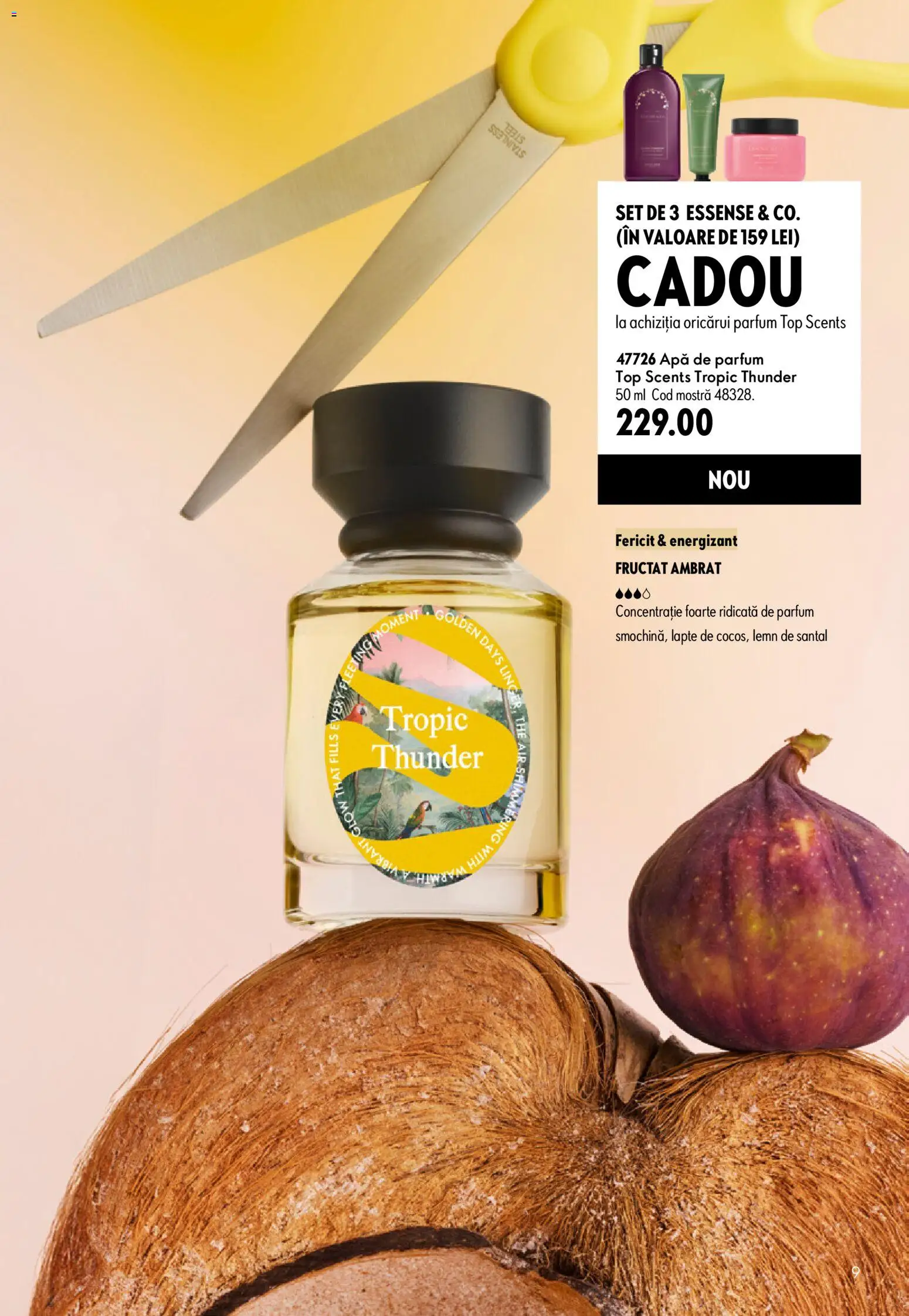 Catalog Oriflame 29 Iulie - 17 August 2026 | Pagina 9 | Produse: Apă de parfum, Parfum, Lapte, Apă