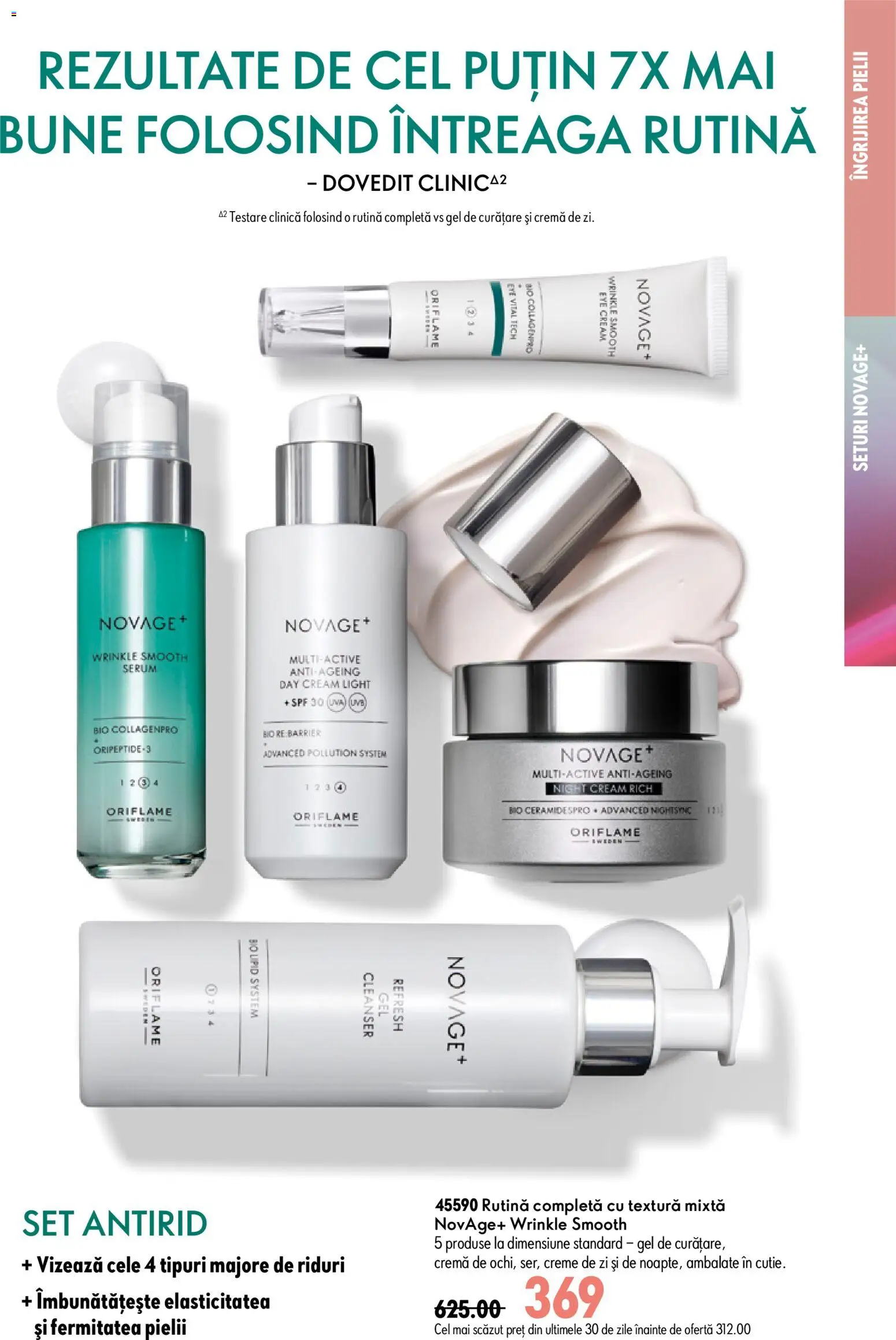 Catalog Oriflame 29 Iulie - 17 August 2026 | Pagina 91 | Produse: Şerit ödül, Serum, Gel de curățare, Cremă