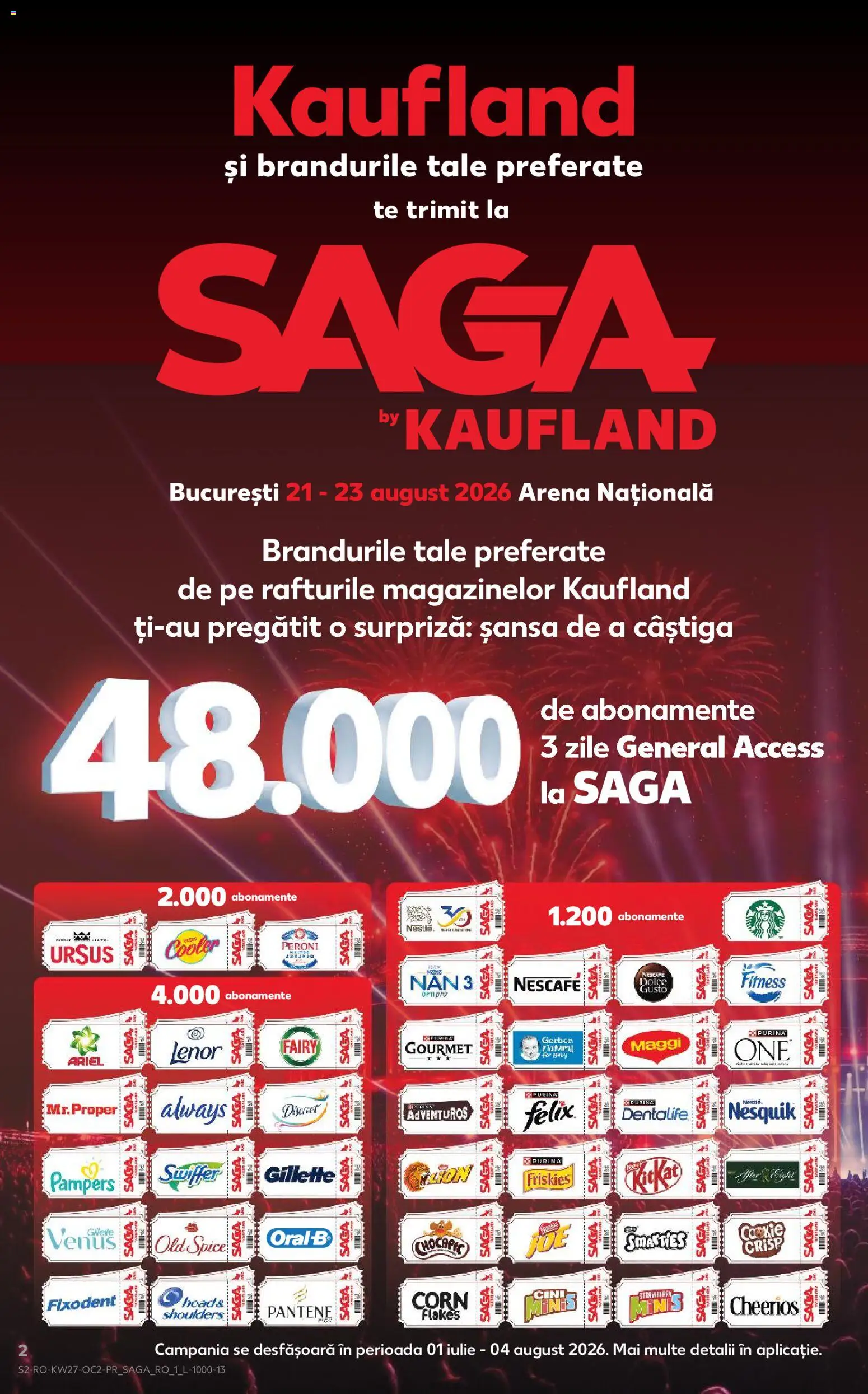 Catalog Kaufland 1 - 6 Iulie 2026 | Pagina 2 | Produse: Kısırlaştırılmış Kedi Maması