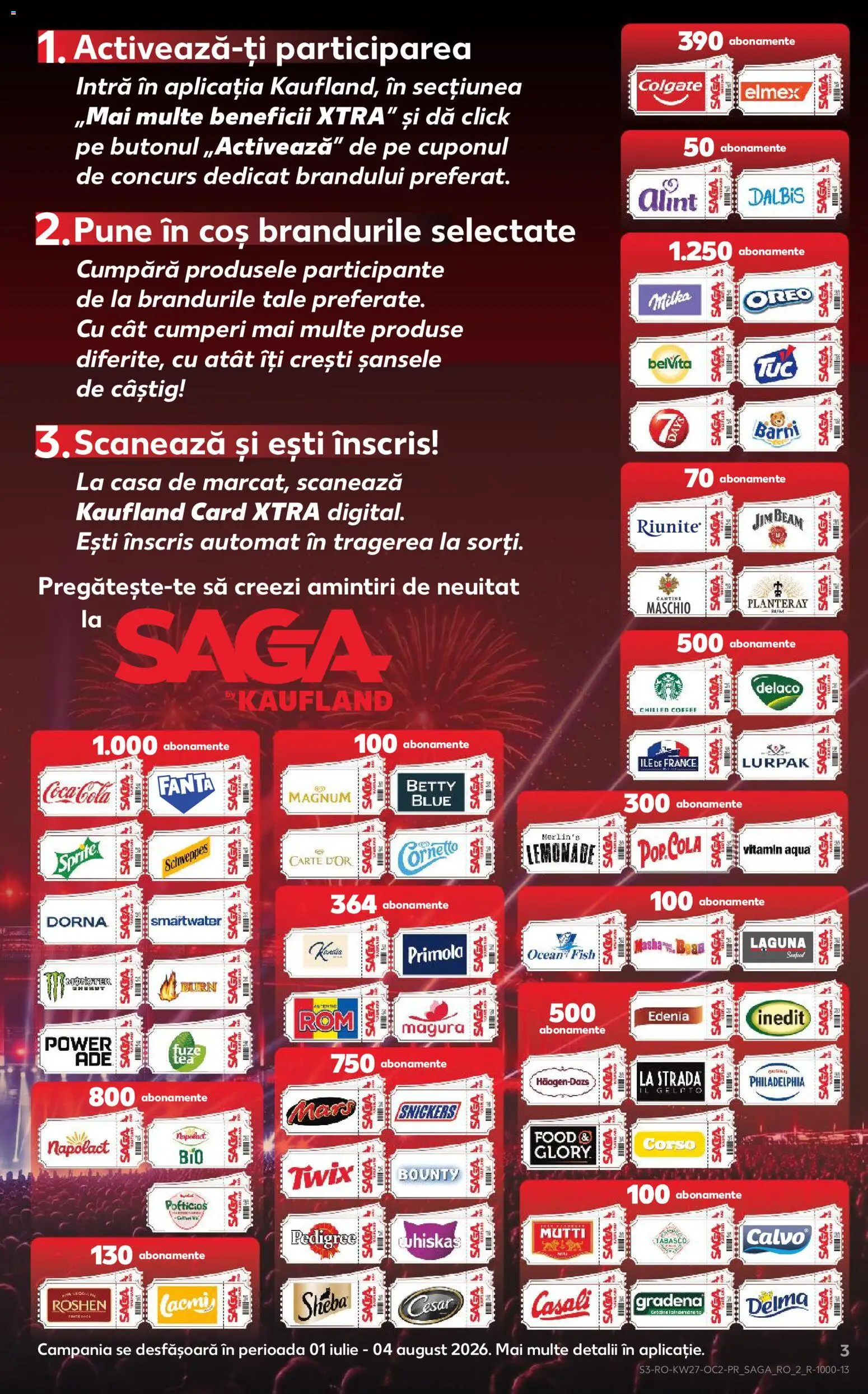 Catalog Kaufland 1 - 6 Iulie 2026 | Pagina 3 | Produse: Light Kedi Konservesi, Coș, Kalem ucu, Amerikan servis