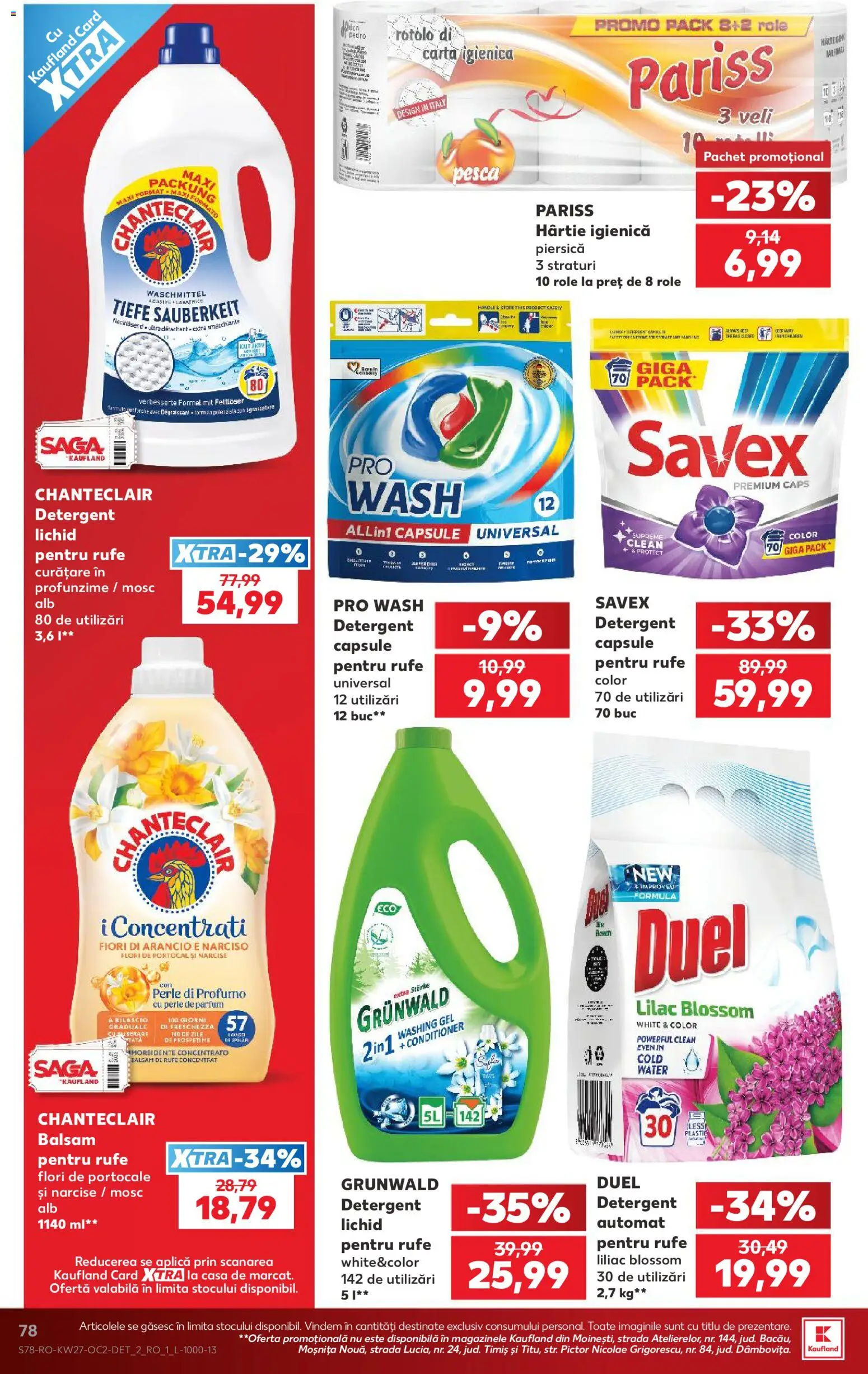 Catalog Kaufland 1 - 6 Iulie 2026 | Pagina 78 | Produse: Pomelo, Akrilik boya, Role, Portocale