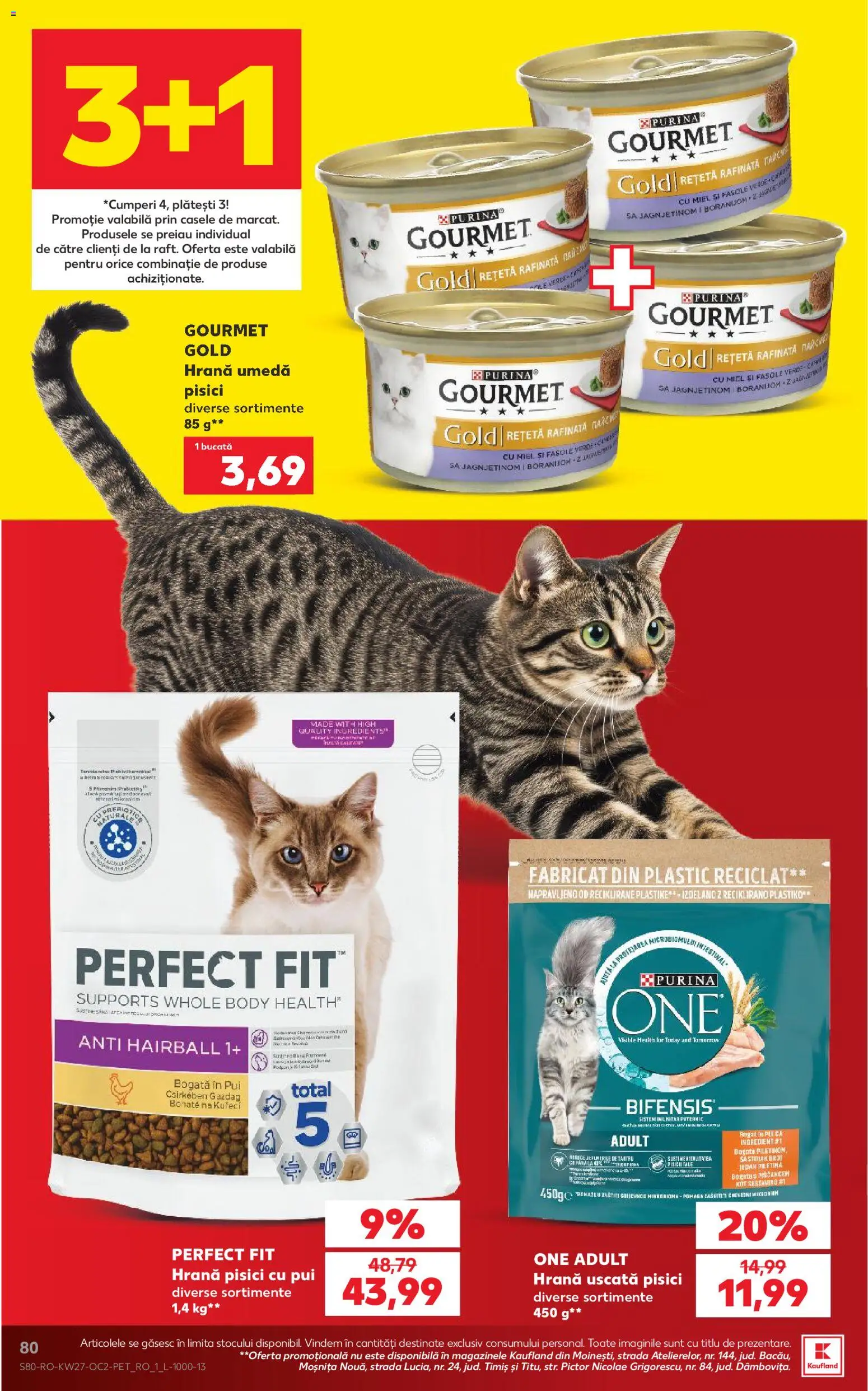 Catalog Kaufland 1 - 6 Iulie 2026 | Pagina 80 | Produse: Body, Hacıyatmaz Kedi Oyuncağı, Fasole verde