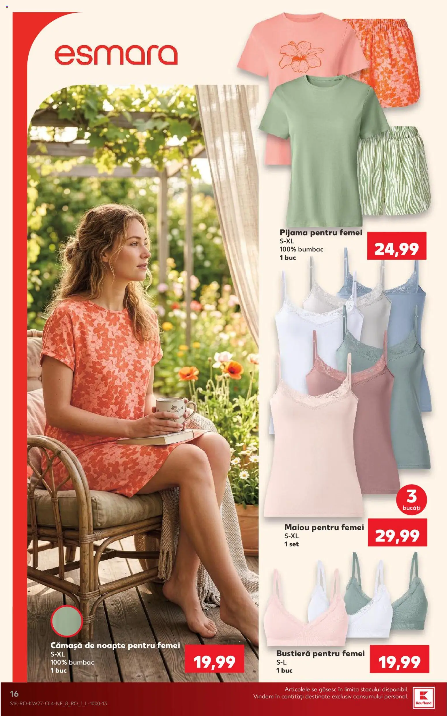Catalog Kaufland 1 - 6 Iulie 2026 | Pagina 16 | Produse: Bustieră, Maiou