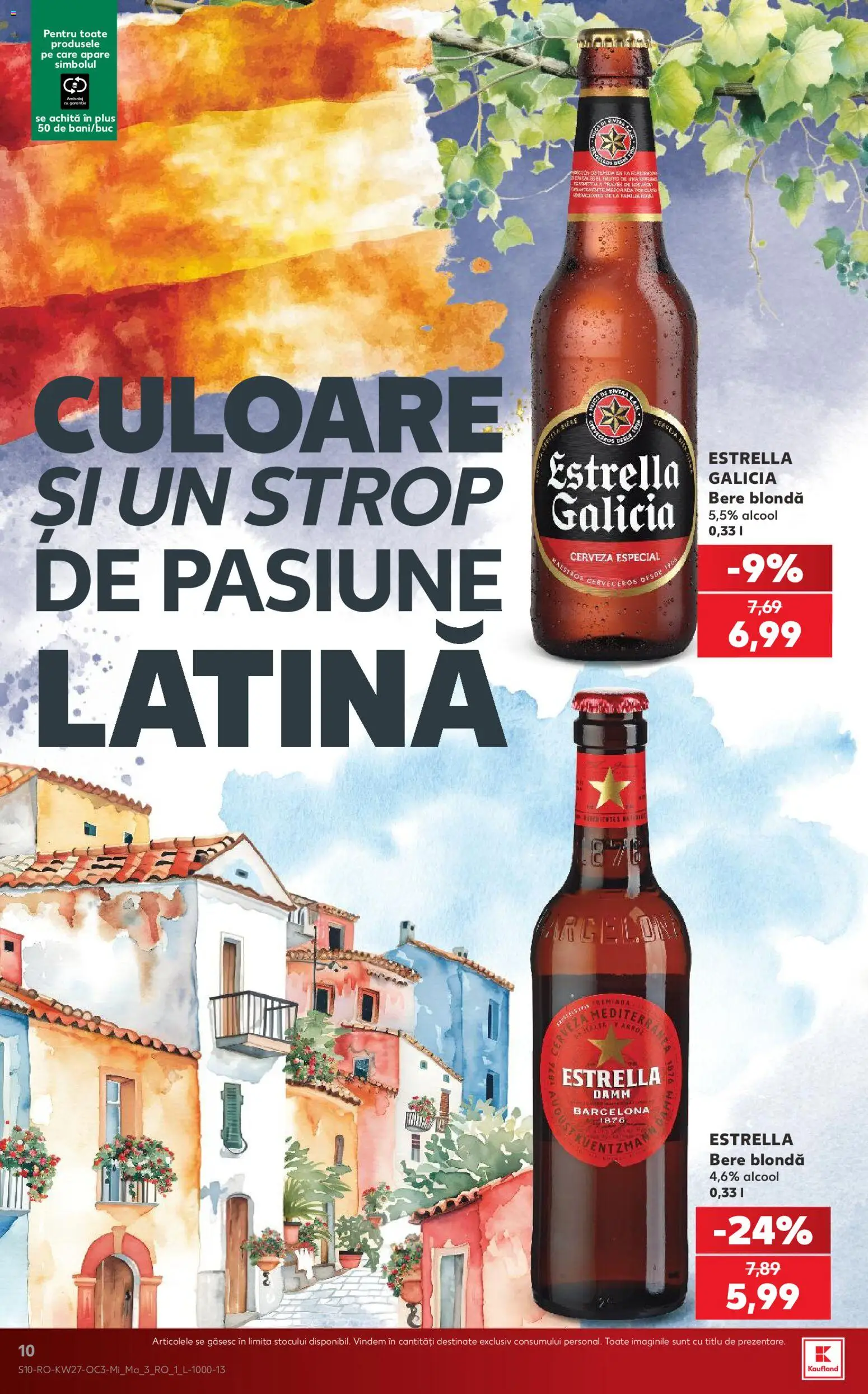 Catalog Kaufland 1 - 6 Iulie 2026 | Pagina 10 | Produse: Bere