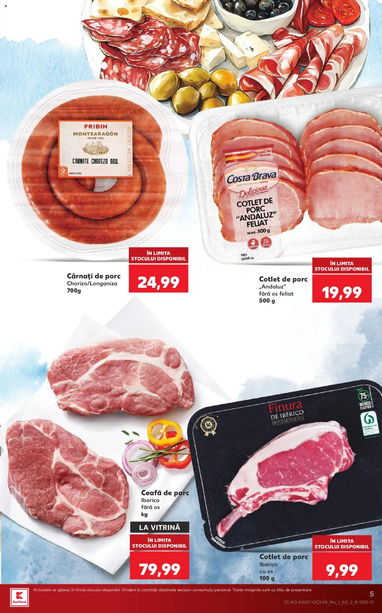 Catalog Kaufland 1 - 6 Iulie 2026 | Pagina 5 | Produse: Keçeli kalem, Lait de coco, Vitrină, Cârnați