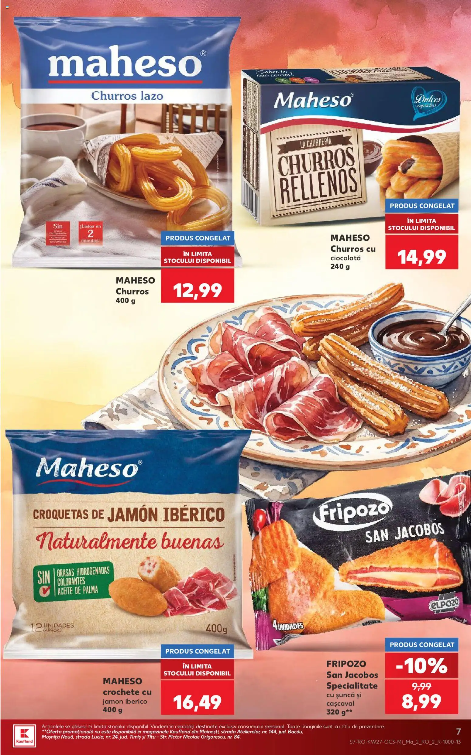 Catalog Kaufland 1 - 6 Iulie 2026 | Pagina 7 | Produse: Cașcaval, Ciocolată, Șuncă