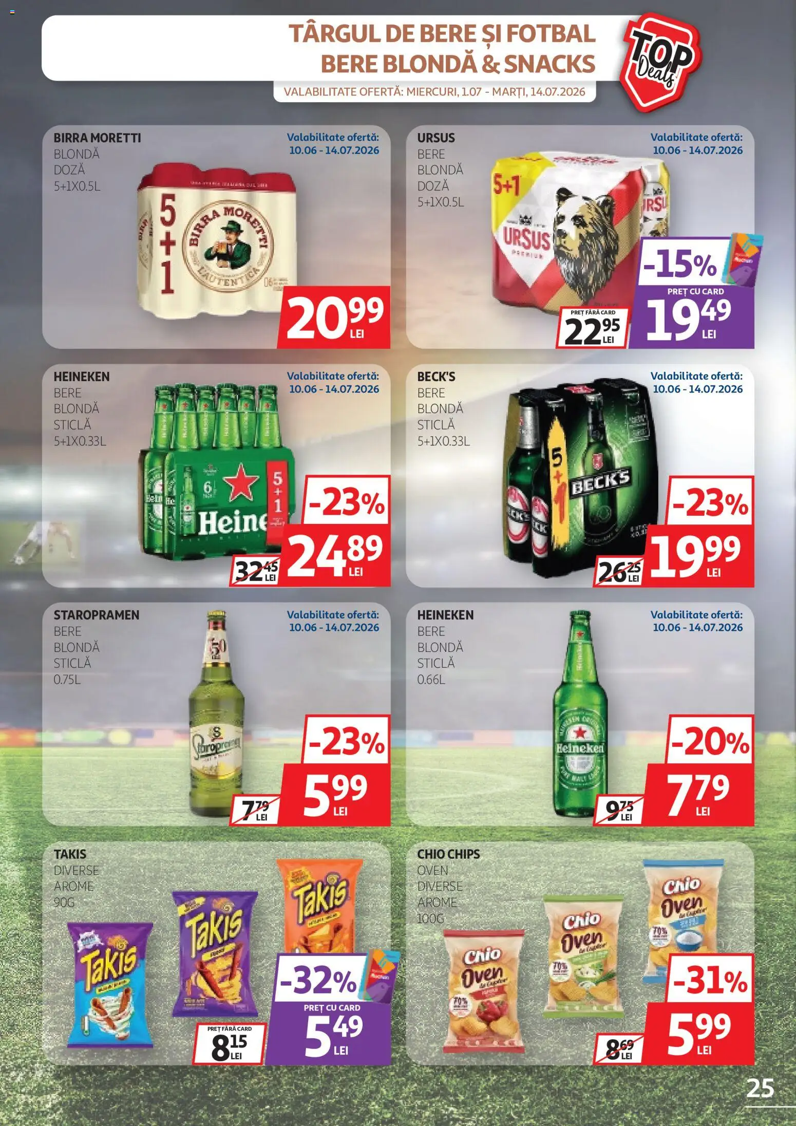 Catalog Auchan 1 - 13 Iulie 2026 | Pagina 25 | Produse: Bere