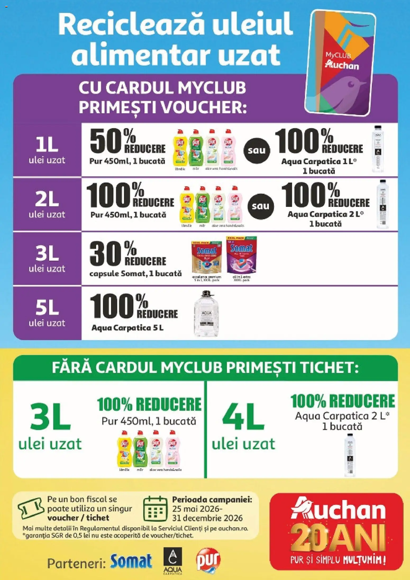 Catalog Auchan 1 - 13 Iulie 2026 | Pagina 33 | Produse: Ulei