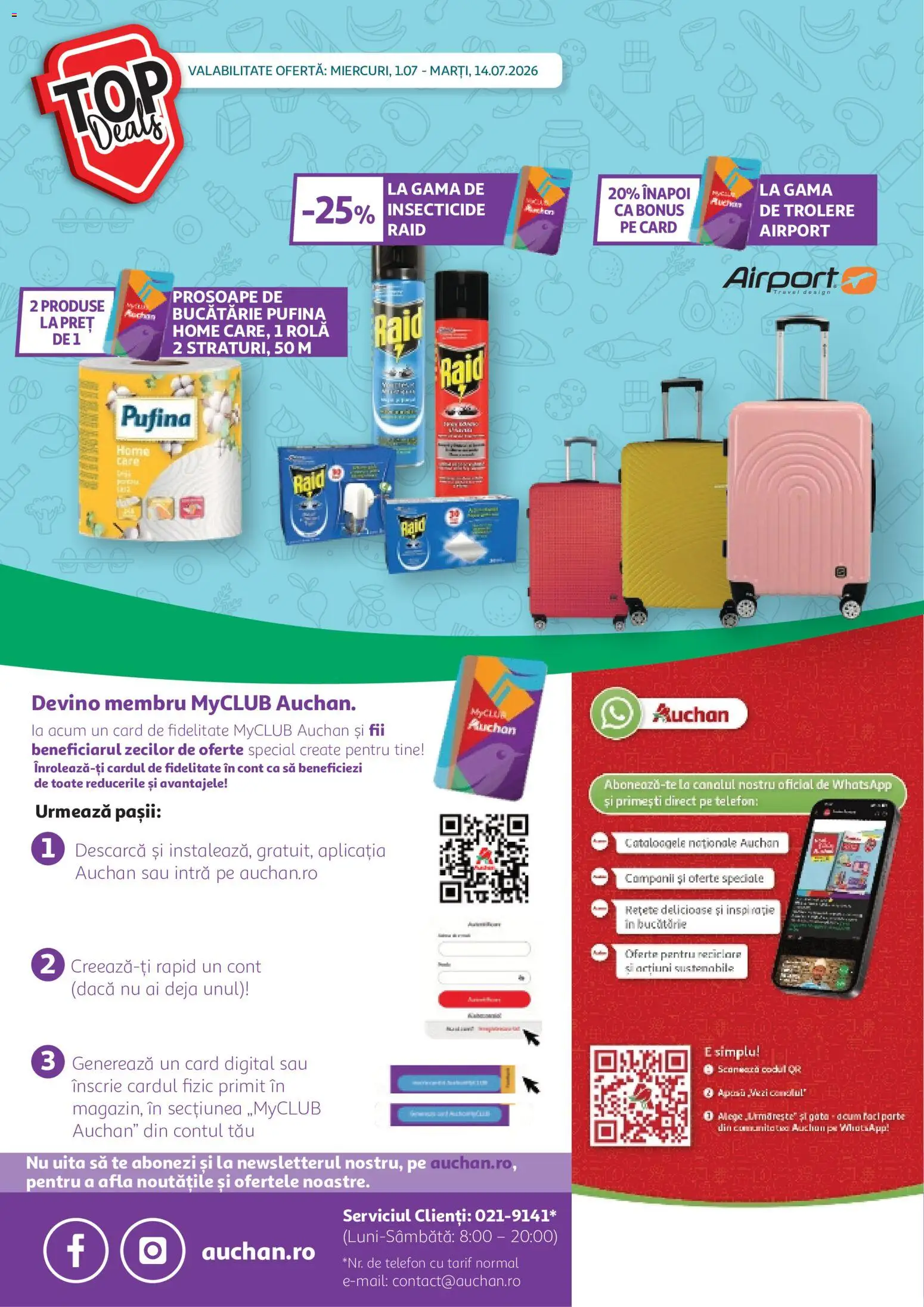 Catalog Auchan 1 - 13 Iulie 2026 | Pagina 36 | Produse: Telefon, Bucătărie