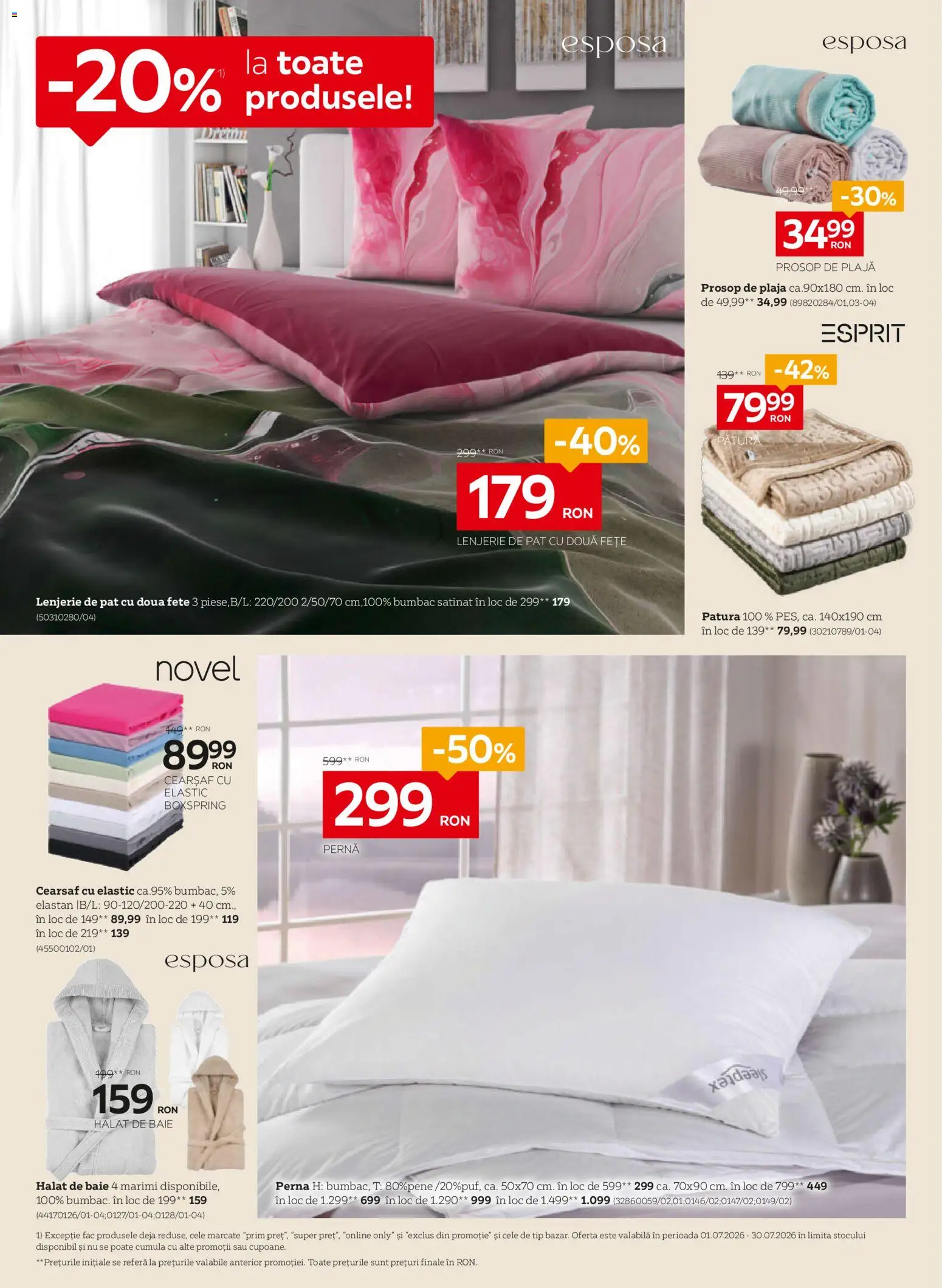 Catalog XXXLutz 29 Iunie - 1 August 2026 | Pagina 6 | Produse: Pat, Lenjerie de pat, Pernă, Pătură