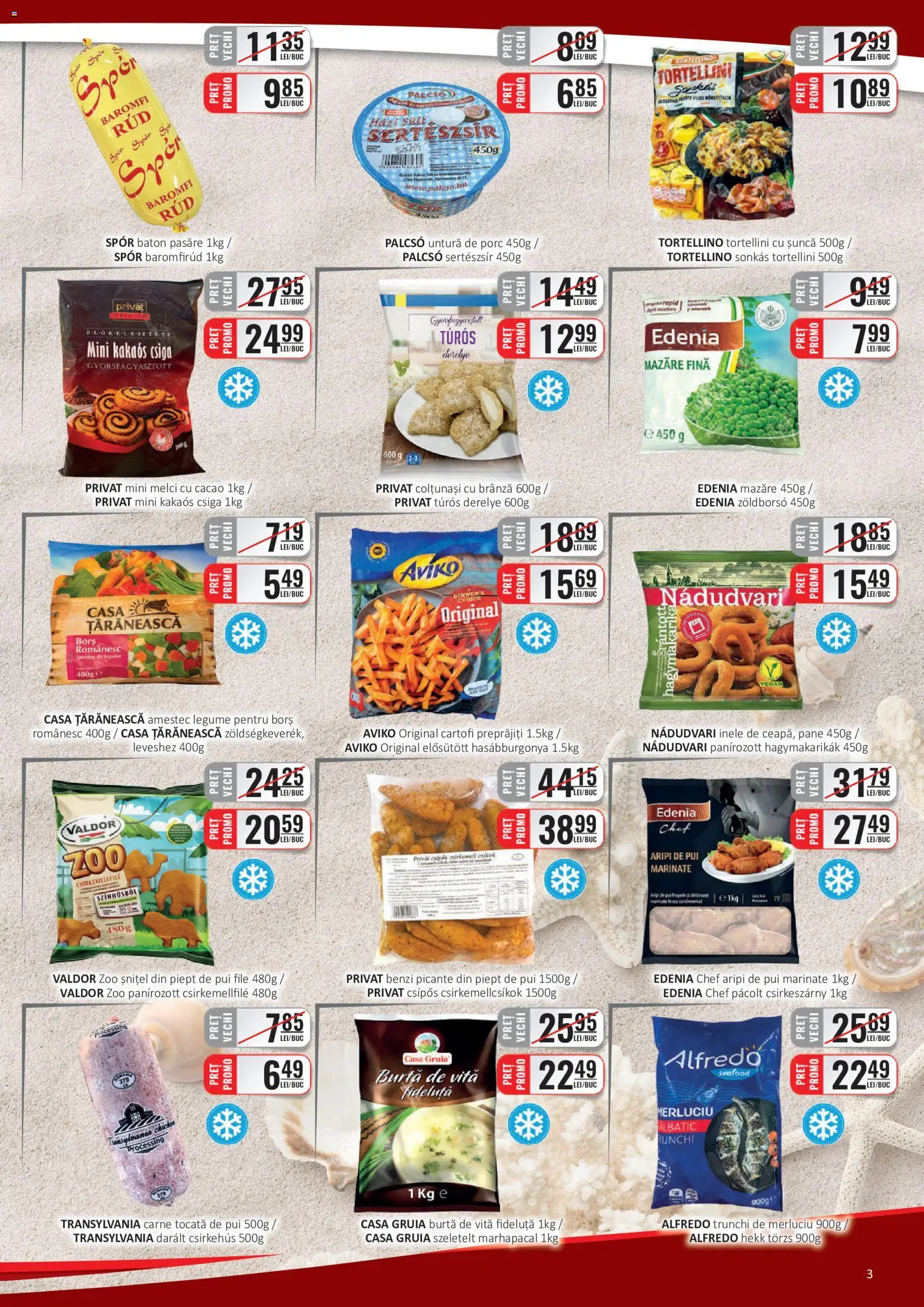 Catalog CBA 1 - 14 Iulie 2026 | Pagina 3 | Produse: Kedi Oyun Alanları, Șuncă, Cartofi, Legume