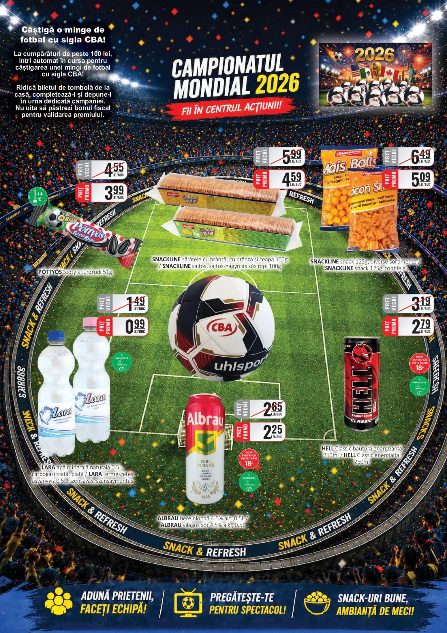 Catalog CBA 1 - 14 Iulie 2026 | Pagina 5 | Produse: Yazı tahtası kalemi, Bacon, Ceapă, Apă