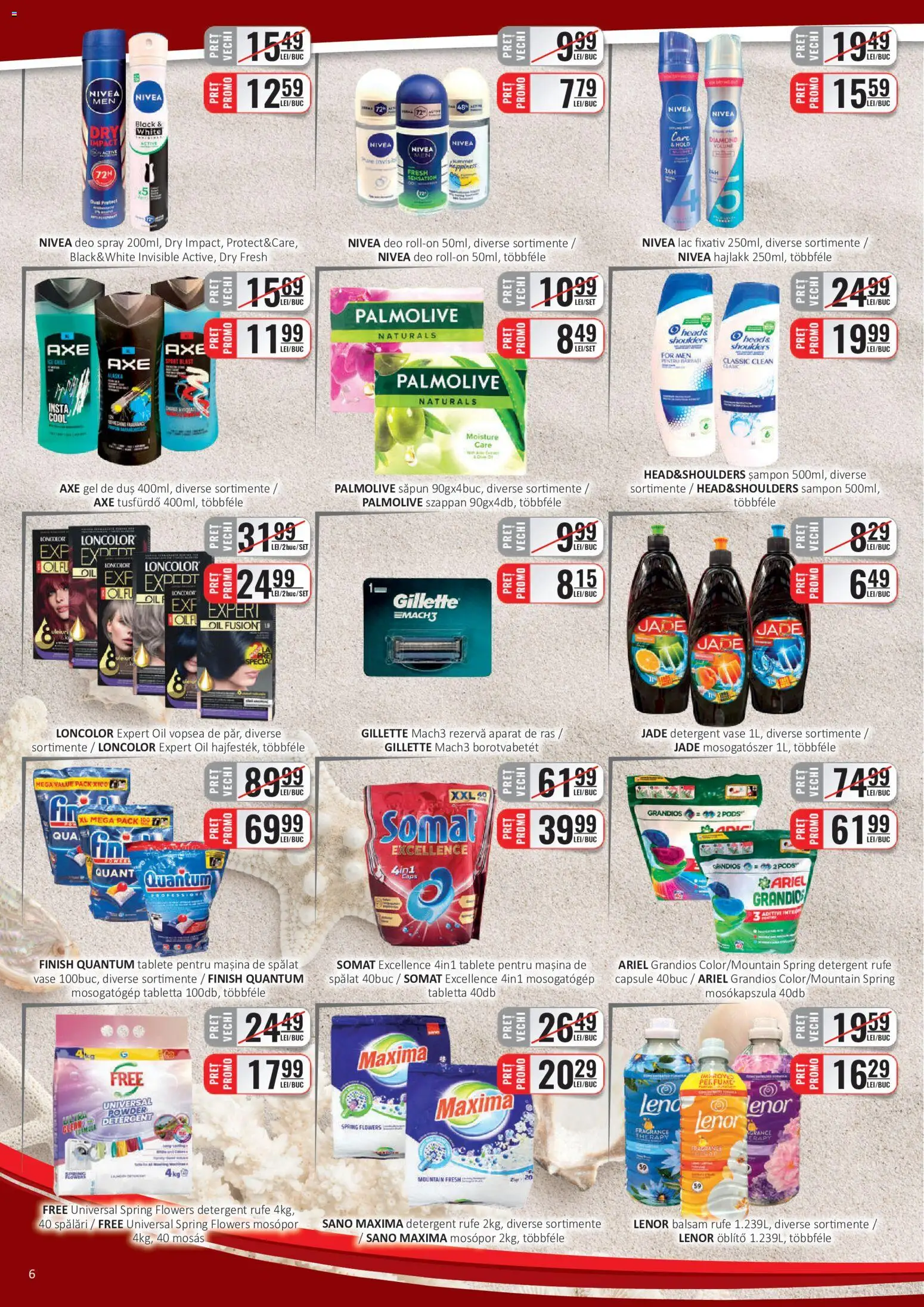 Catalog CBA 1 - 14 Iulie 2026 | Pagina 6 | Produse: Aparat De Ras, Duș, Gel de duș, Detergent