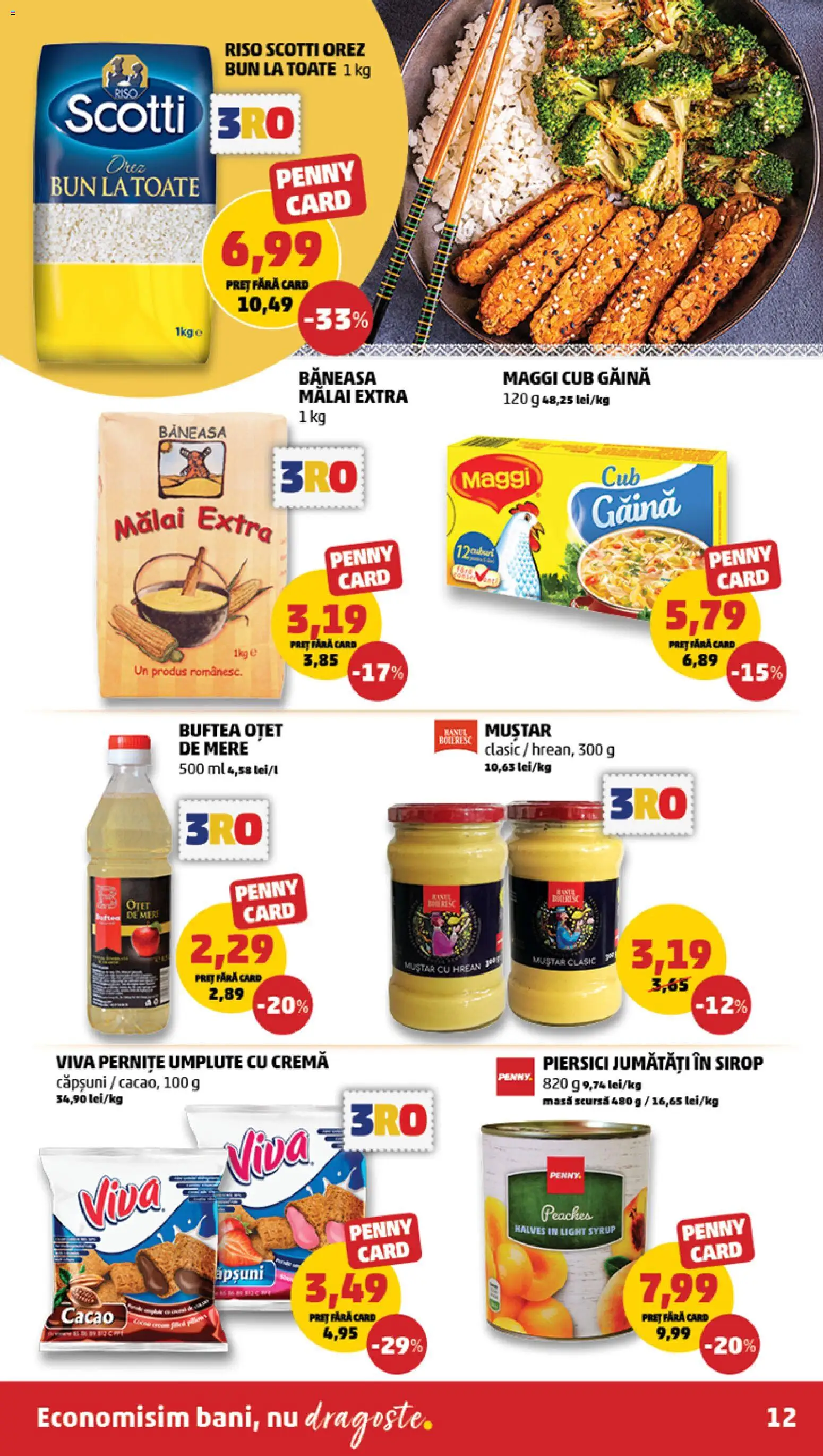 Catalog PENNY Market 1 - 6 Iulie 2026 | Pagina 12 | Produse: Mere, Căpșuni, Sirop, Cacao