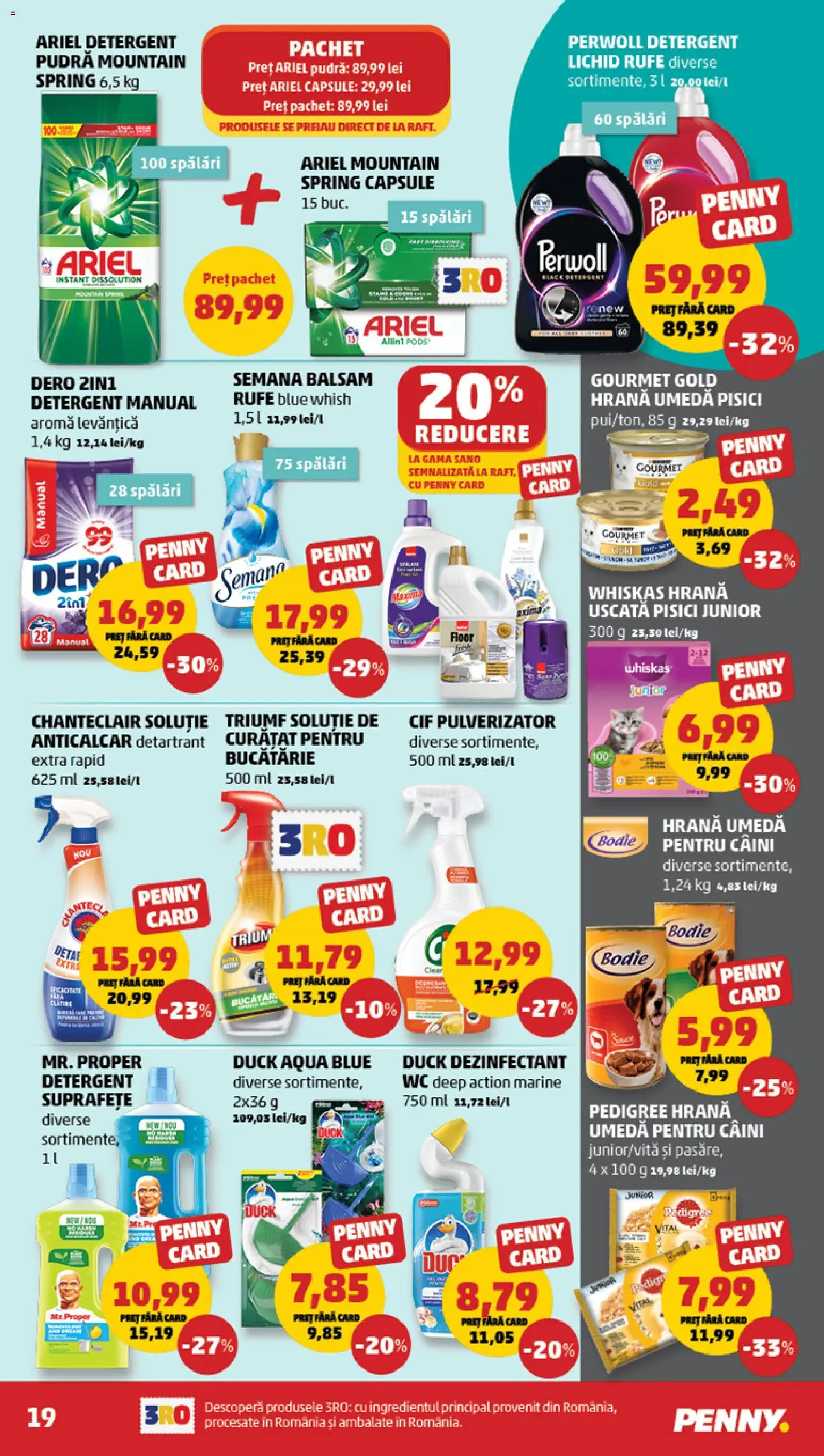 Catalog PENNY Market 1 - 6 Iulie 2026 | Pagina 19 | Produse: Bucătărie, Pudră, Balsam, Detergent