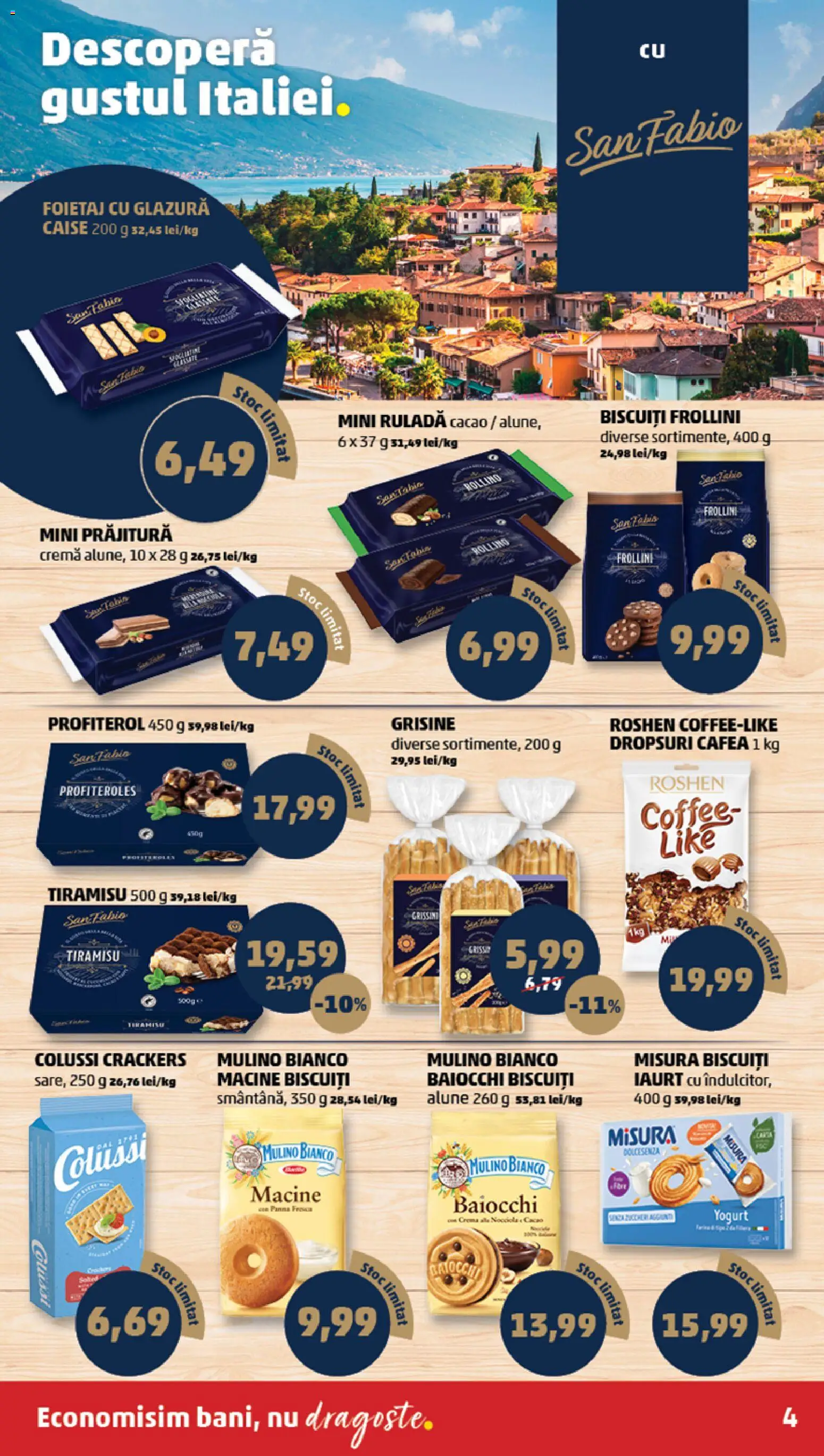 Catalog PENNY Market 1 - 6 Iulie 2026 | Pagina 4 | Produse: Iaurt, Cremă, Cacao, Ahtapot