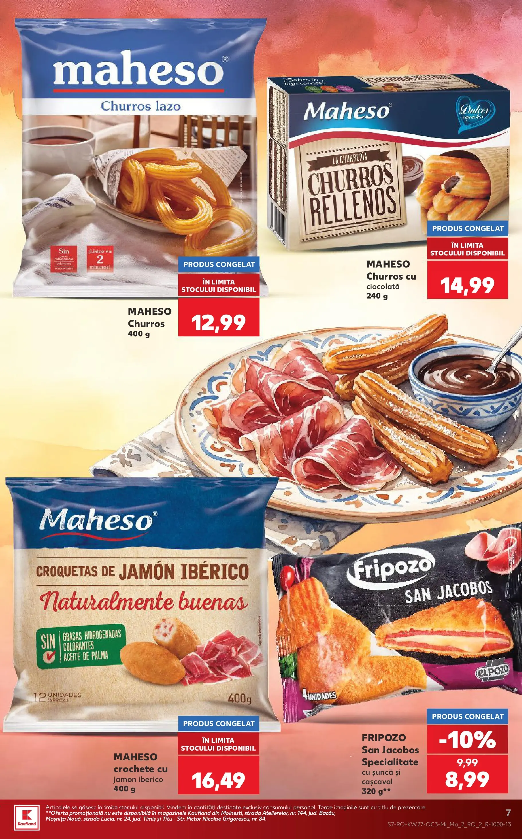 Catalog Kaufland 1 - 6 Iulie 2026 | Pagina 7 | Produse: Cașcaval, Ciocolată, Șuncă