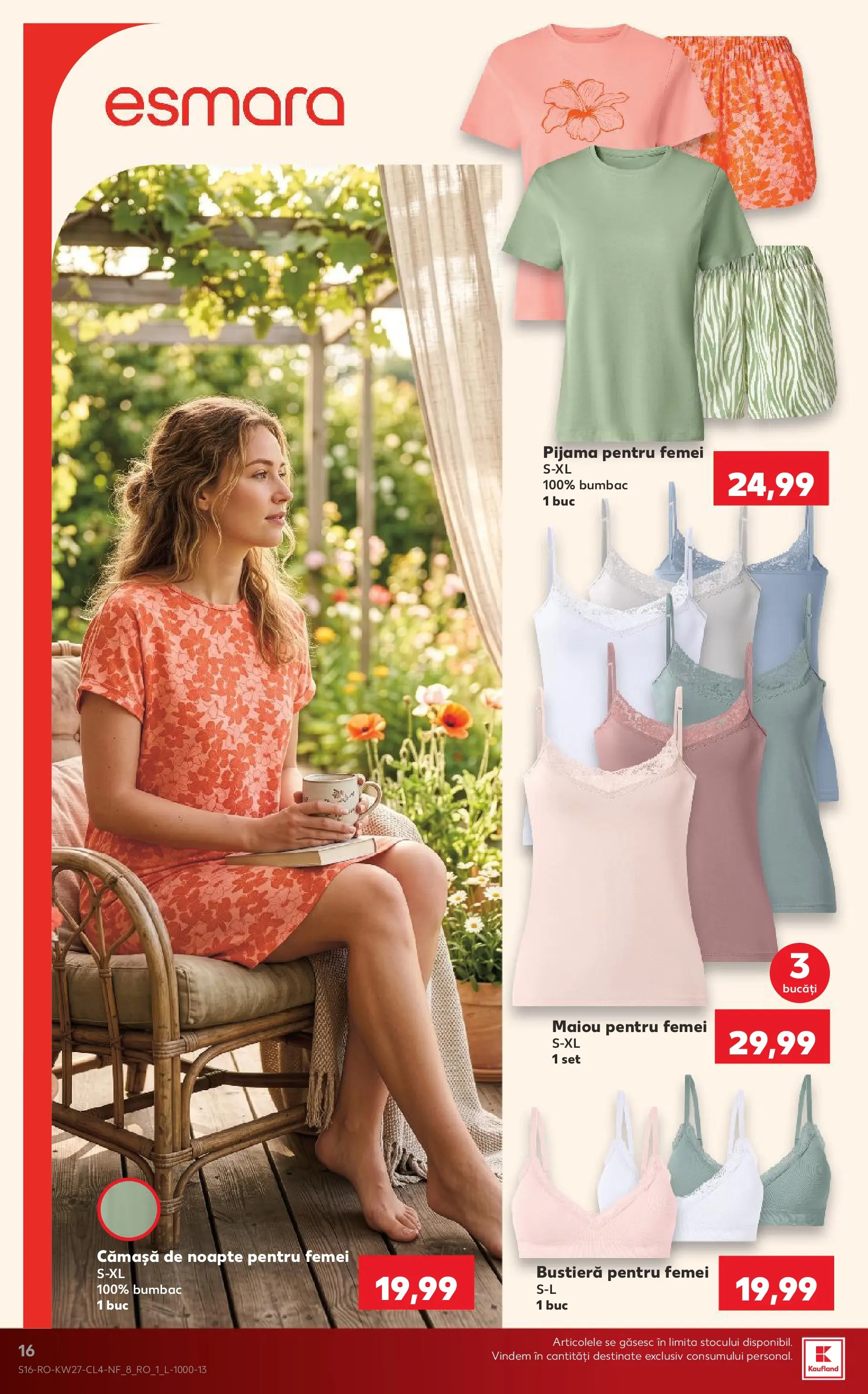 Catalog Kaufland 1 - 6 Iulie 2026 | Pagina 16 | Produse: Bustieră, Maiou