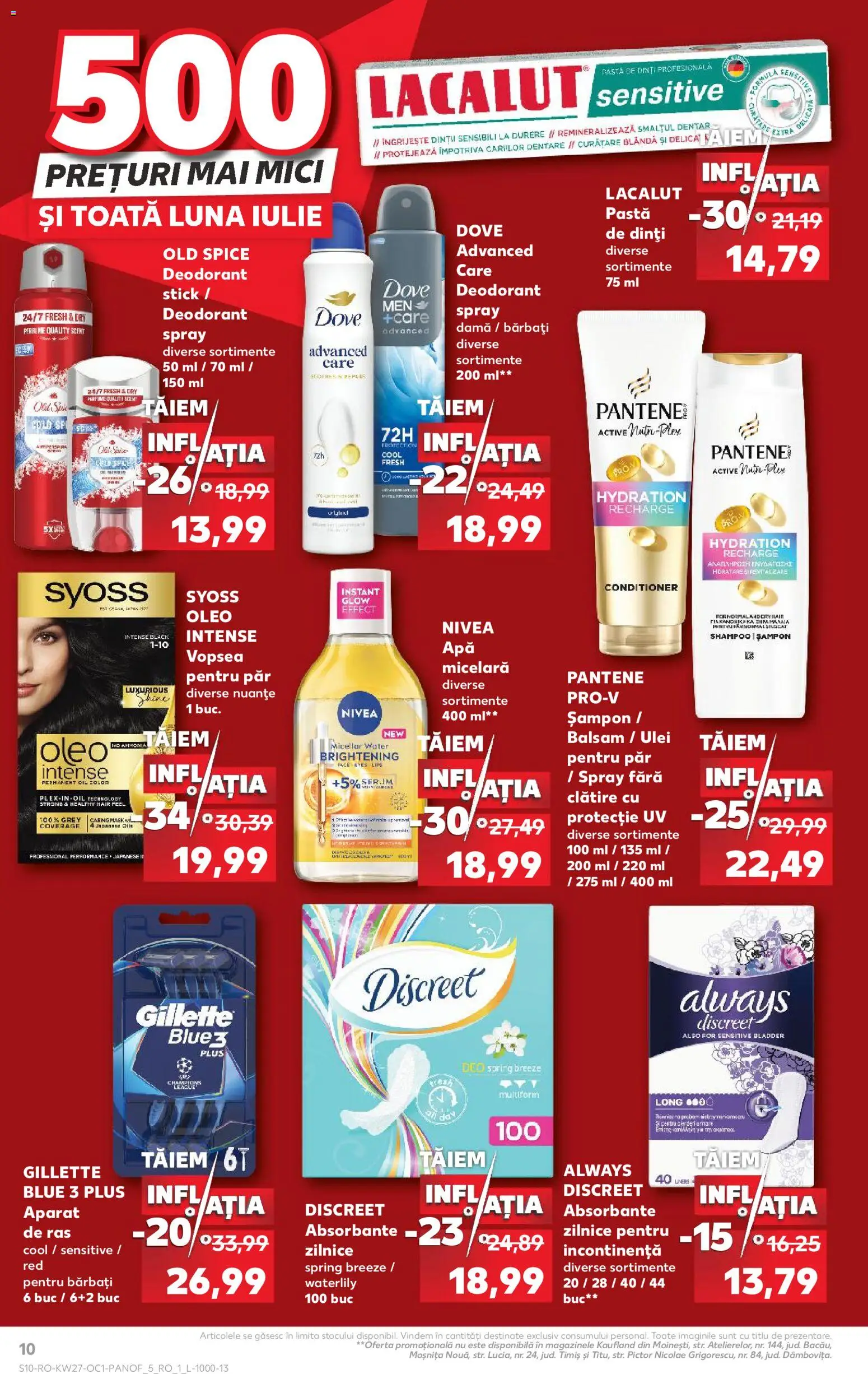 Catalog Kaufland 1 Iulie - 3 August 2026 | Pagina 10 | Produse: Kısırlaştırılmış Kedi Maması, Vopsea, Mici, Ulei