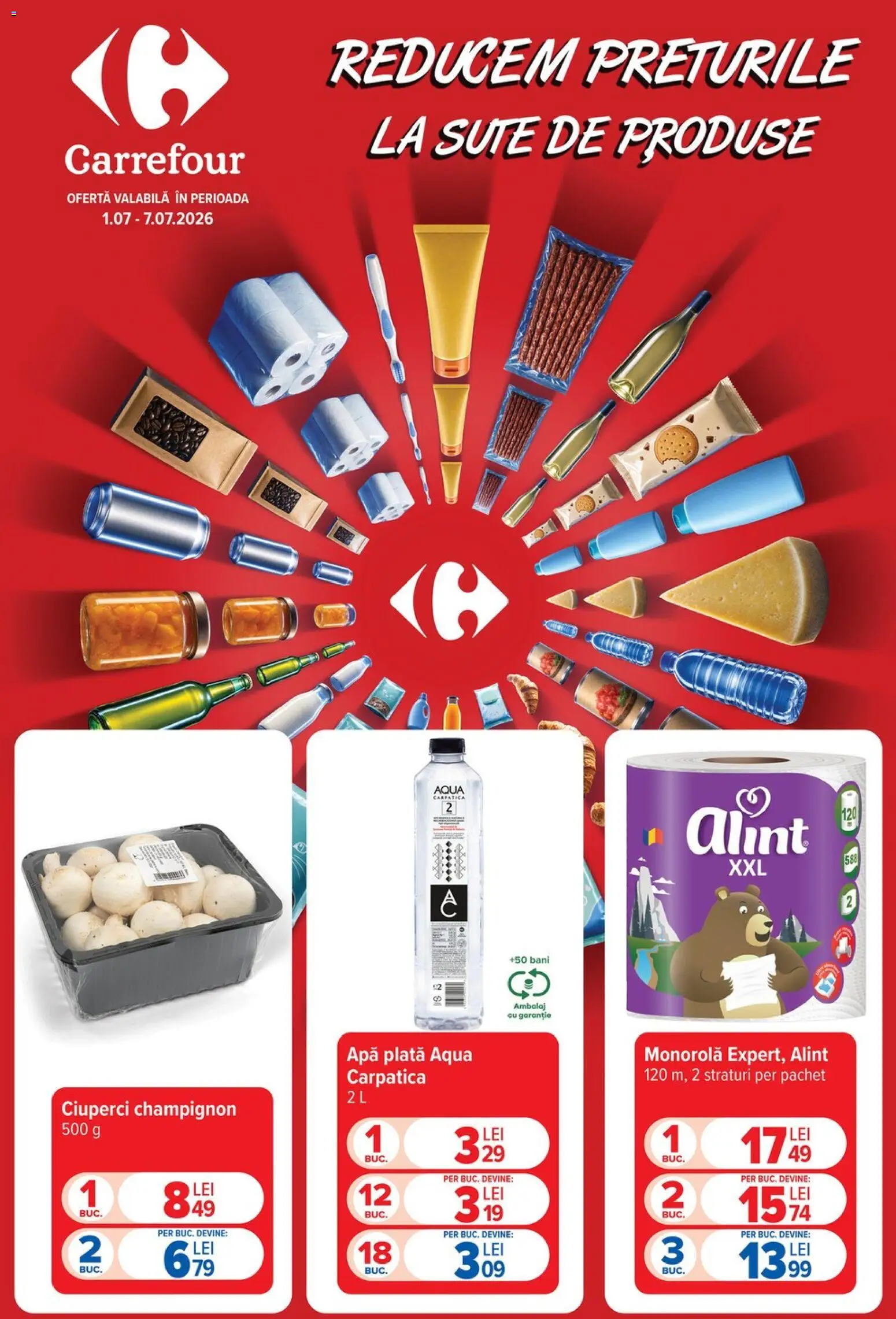 Catalog Carrefour 1 - 6 Iulie 2026 | Pagina 1