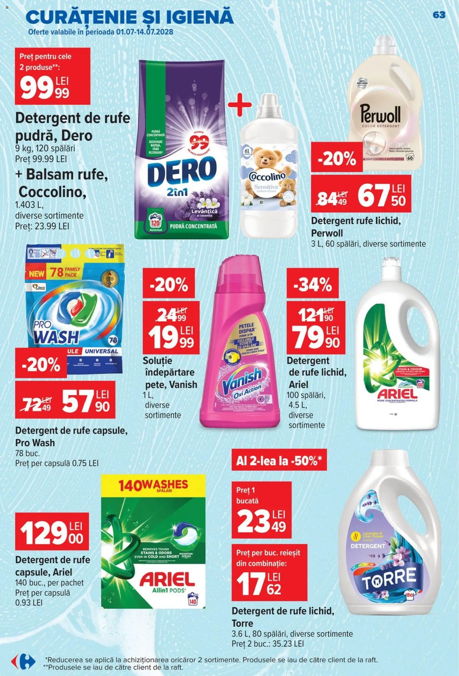 Catalog Carrefour 1 - 6 Iulie 2026 | Pagina 63