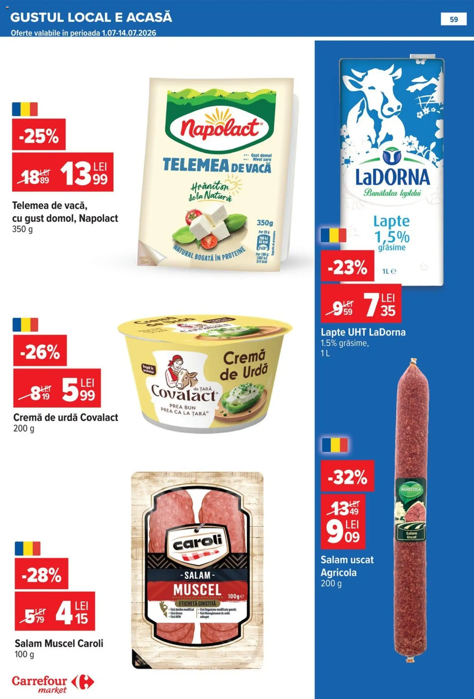 Catalog Carrefour 1 - 6 Iulie 2026 | Pagina 58