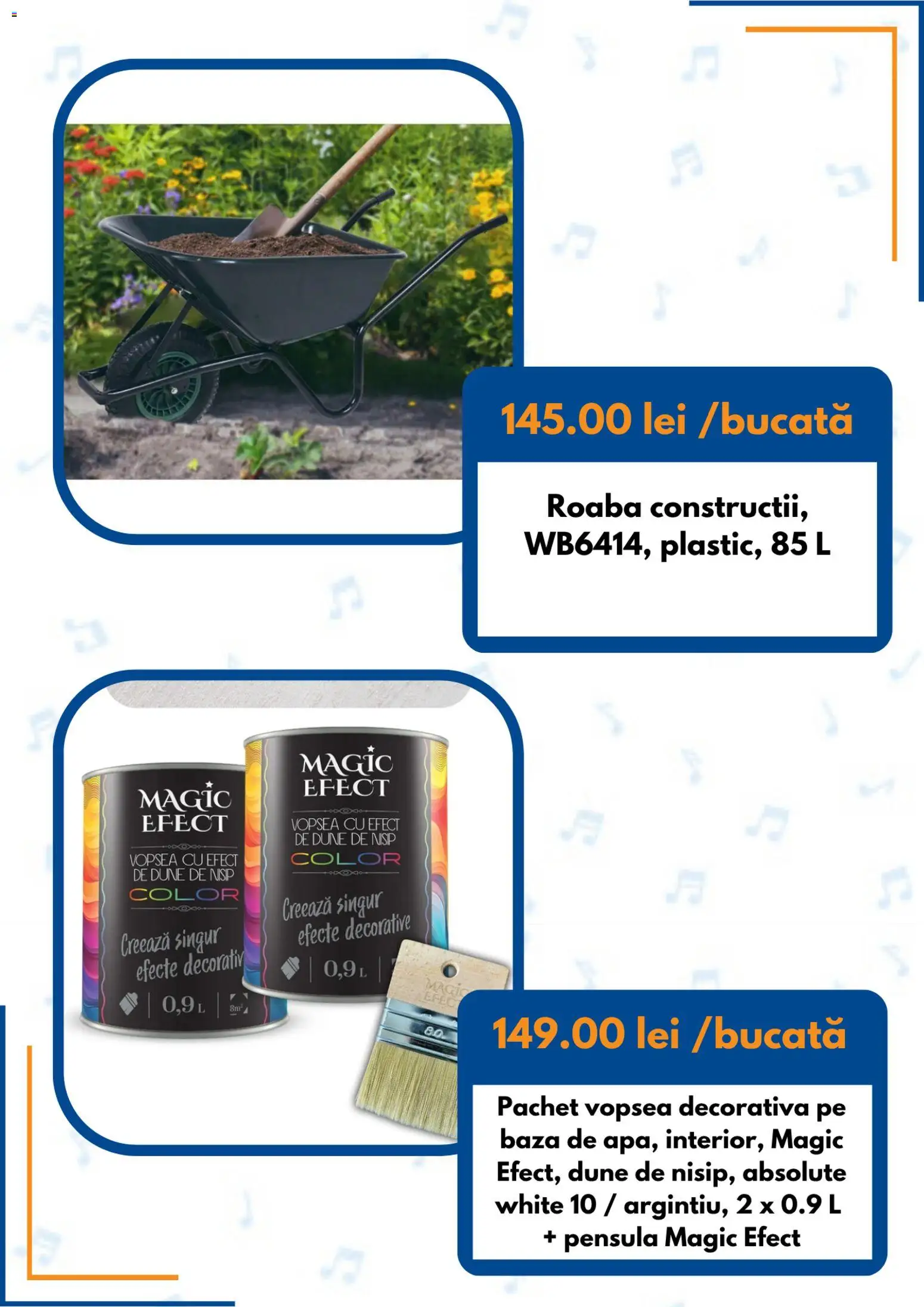 Catalog Dedeman 1 - 30 Iulie 2026 | Pagina 4 | Produse: Vopsea, Roabă