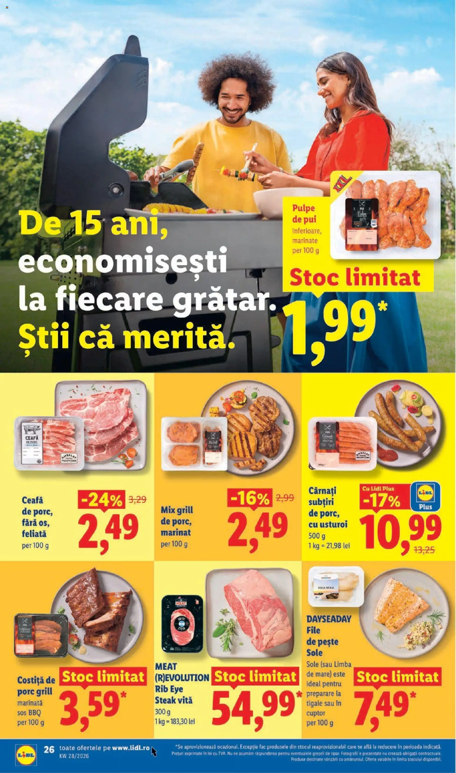 Catalog LIDL 6 - 11 Iulie 2026 | Pagina 26 | Produse: Cuptor, Hacıyatmaz Kedi Oyuncağı, Sos, Usturoi