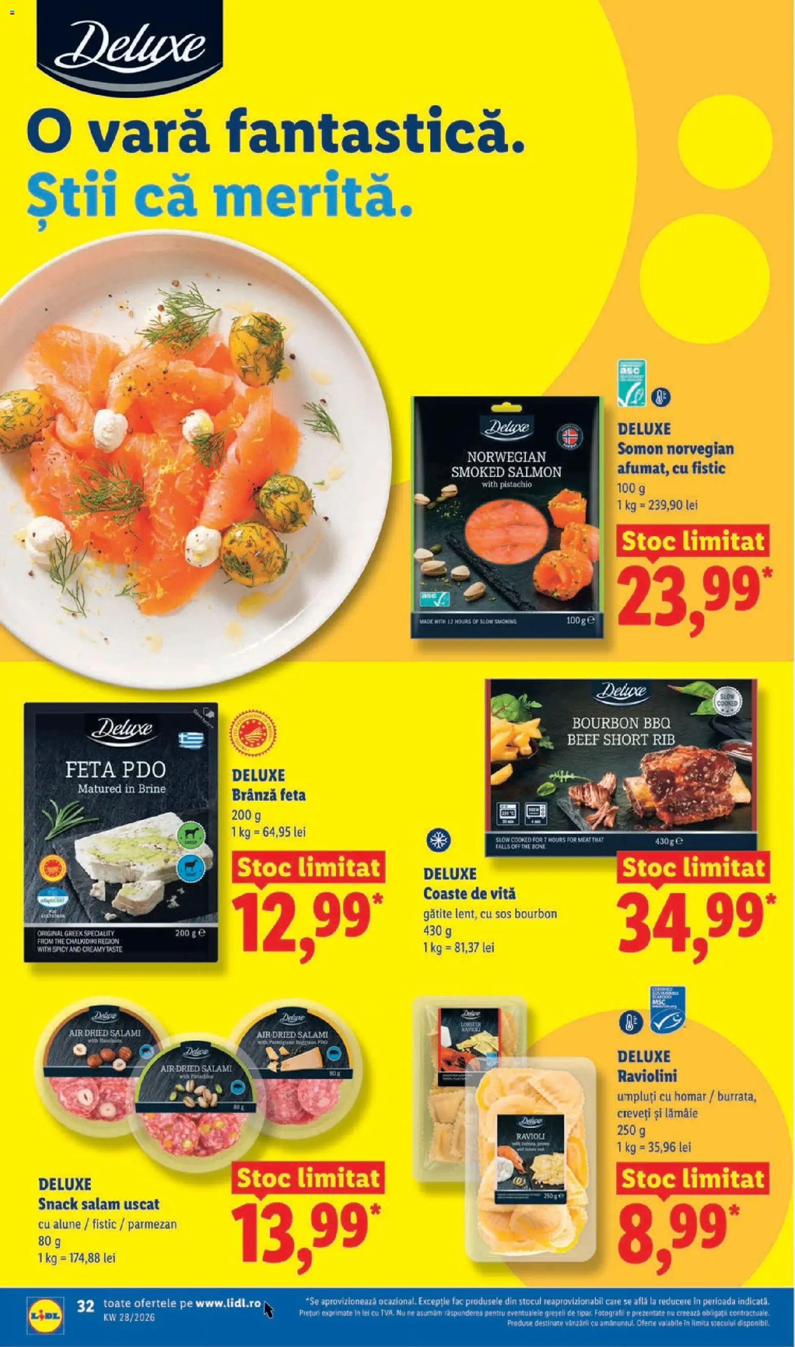 Catalog LIDL 6 - 11 Iulie 2026 | Pagina 32 | Produse: Alune, Bourbon, Sos, Parmezan