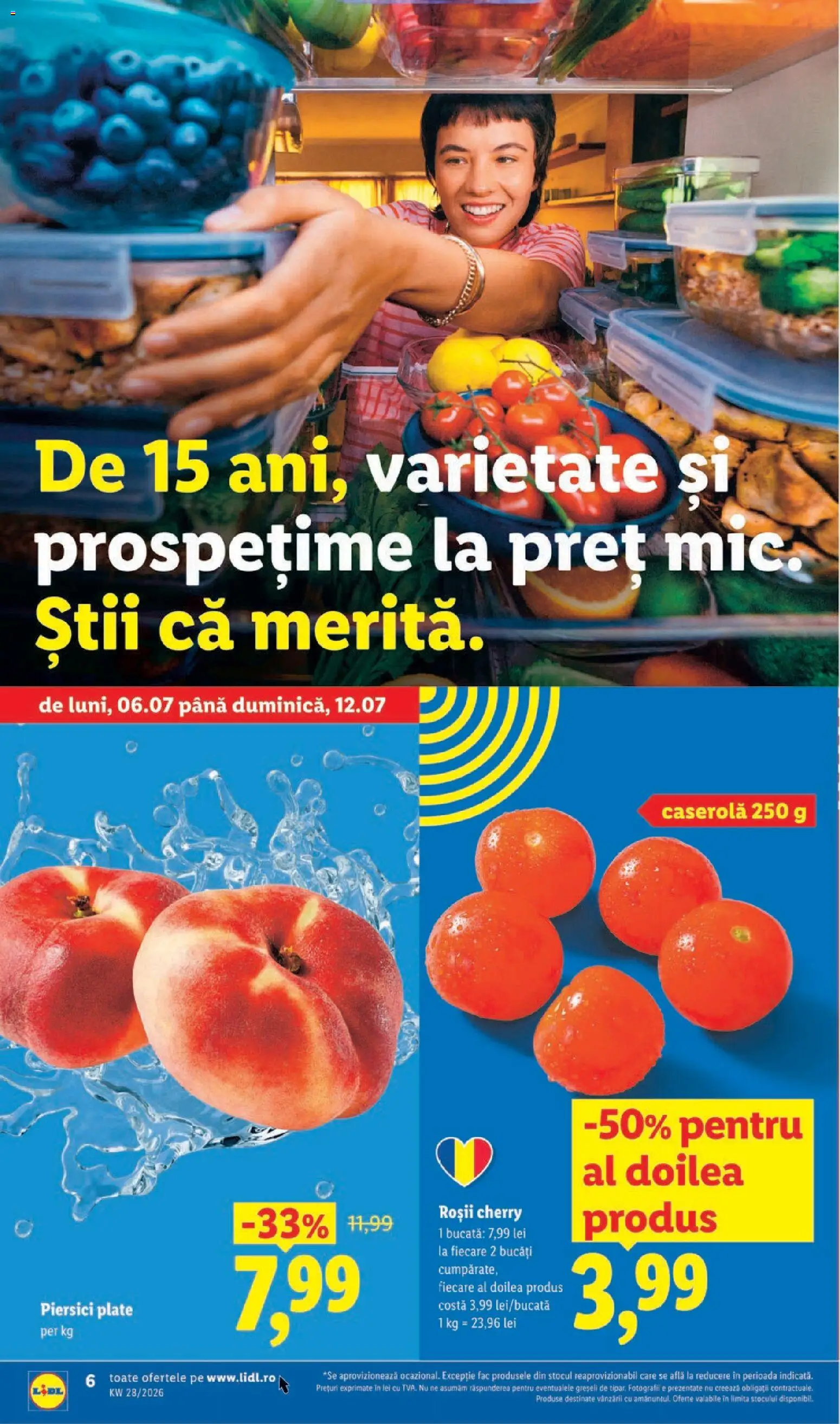 Catalog LIDL 6 - 11 Iulie 2026 | Pagina 6 | Produse: Roșii