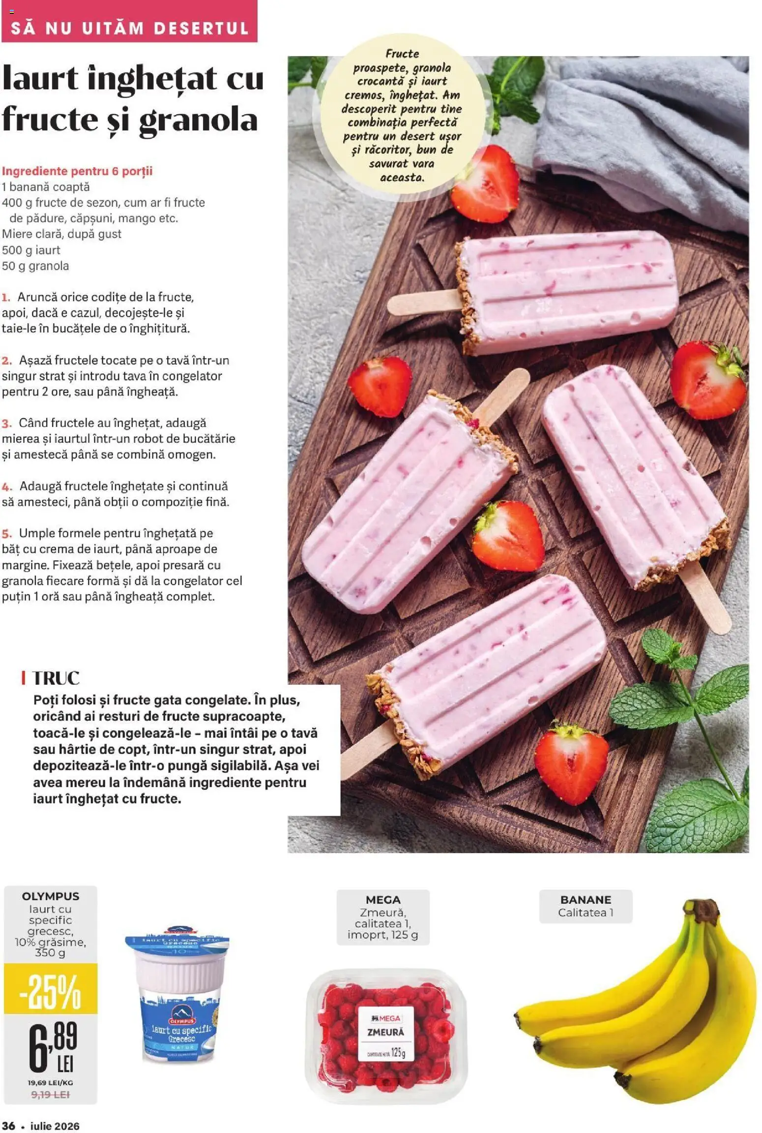 Catalog Mega Image 2 - 27 Iulie 2026 | Pagina 36 | Produse: Robot de bucătarie, Pungă, Cremă, Mango