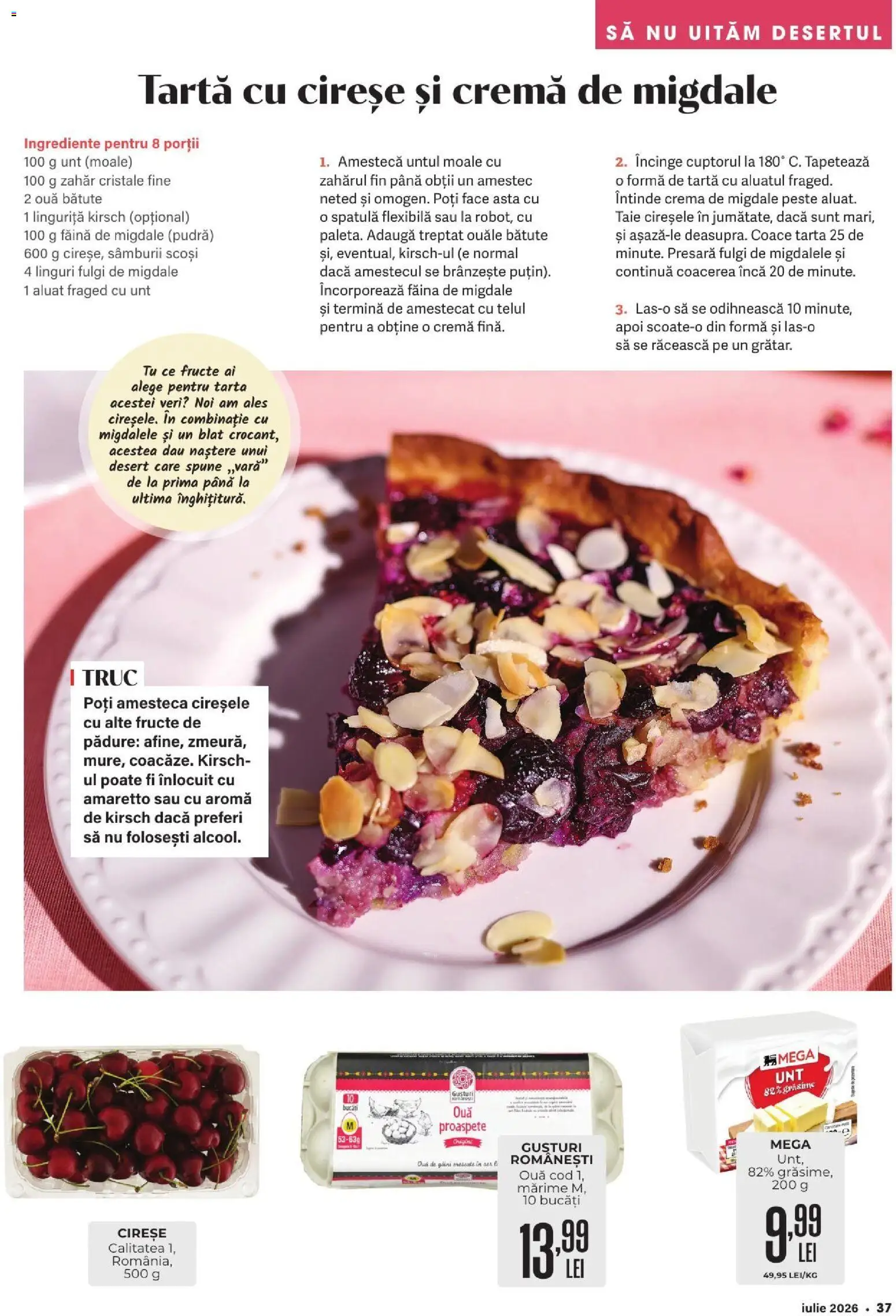 Catalog Mega Image 2 - 27 Iulie 2026 | Pagina 37 | Produse: Aluat, Pudră, Pește, Cireșe