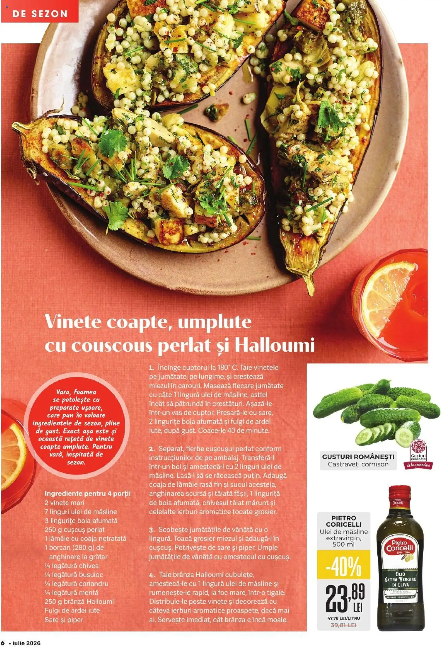 Catalog Mega Image 2 - 27 Iulie 2026 | Pagina 6 | Produse: Ardei iute, Borcan, Castraveți, Sare