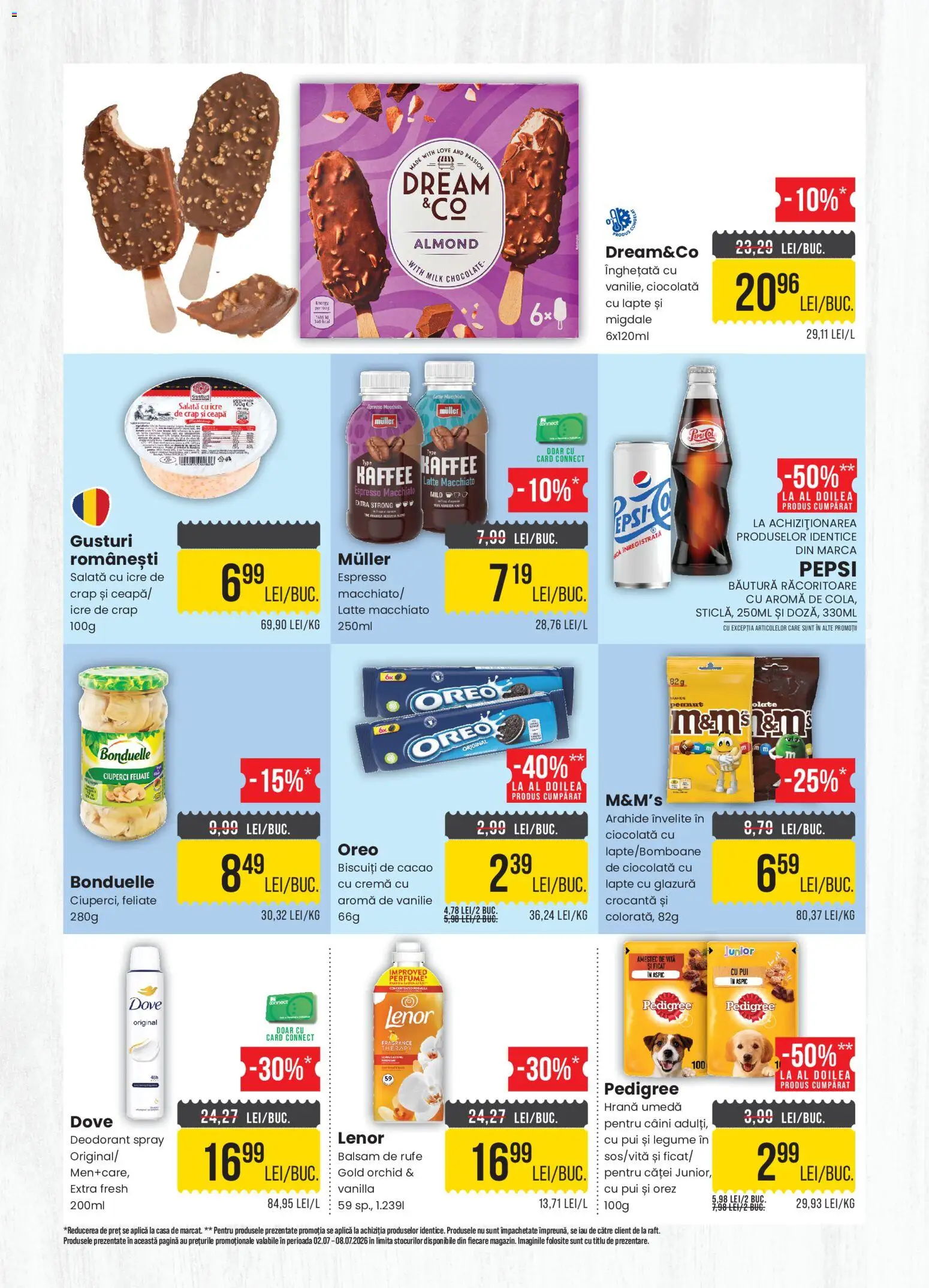 Catalog Mega Image 2 - 7 Iulie 2026 | Pagina 3 | Produse: Cacao, Înghețată, Salată cu icre, Ceapă