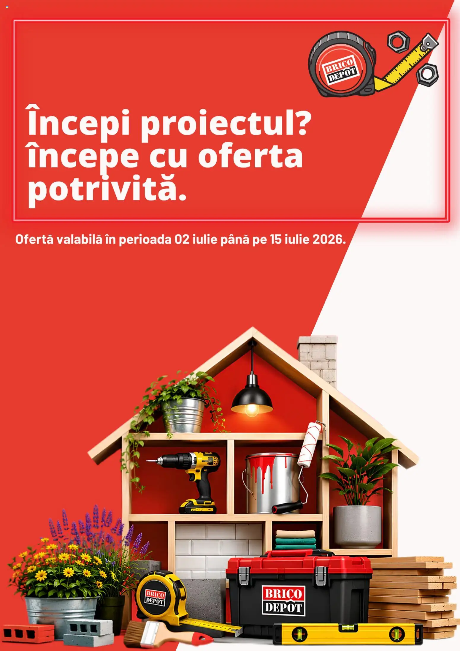 Catalog Brico Depot 2 - 14 Iulie 2026 | Pagina 1