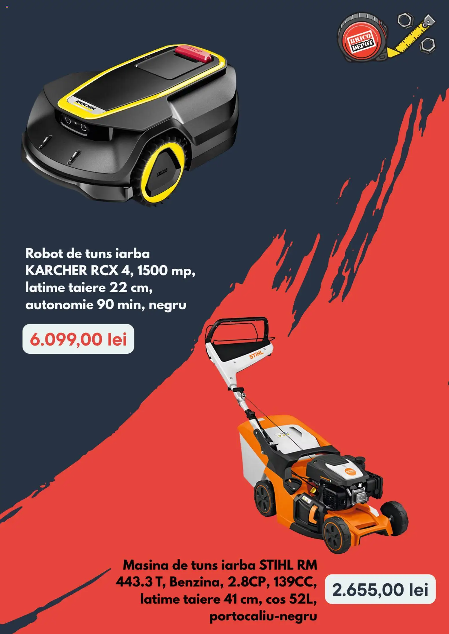 Catalog Brico Depot 2 - 14 Iulie 2026 | Pagina 4 | Produse: Robot, Coș, Mașină de tuns