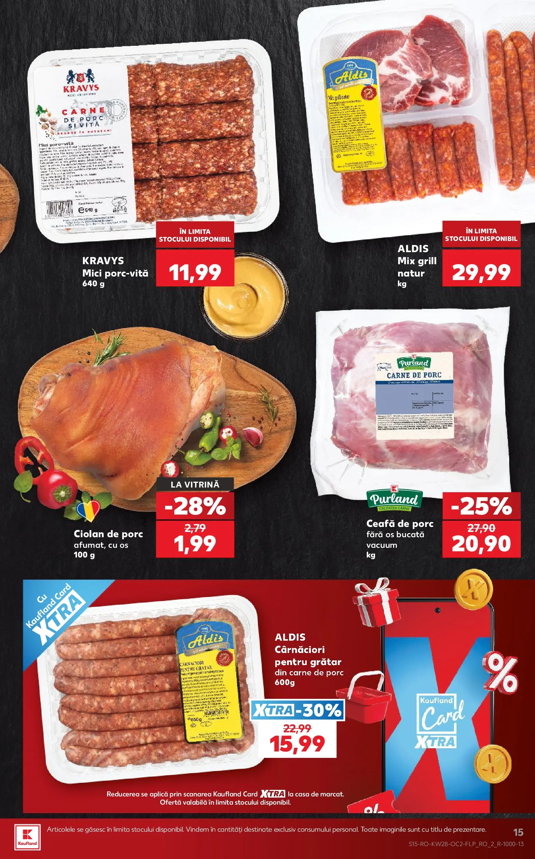 Catalog Kaufland 8 - 13 Iulie 2026 | Pagina 15 | Produse: Grill, Keçeli kalem, Grătar, Vitrină