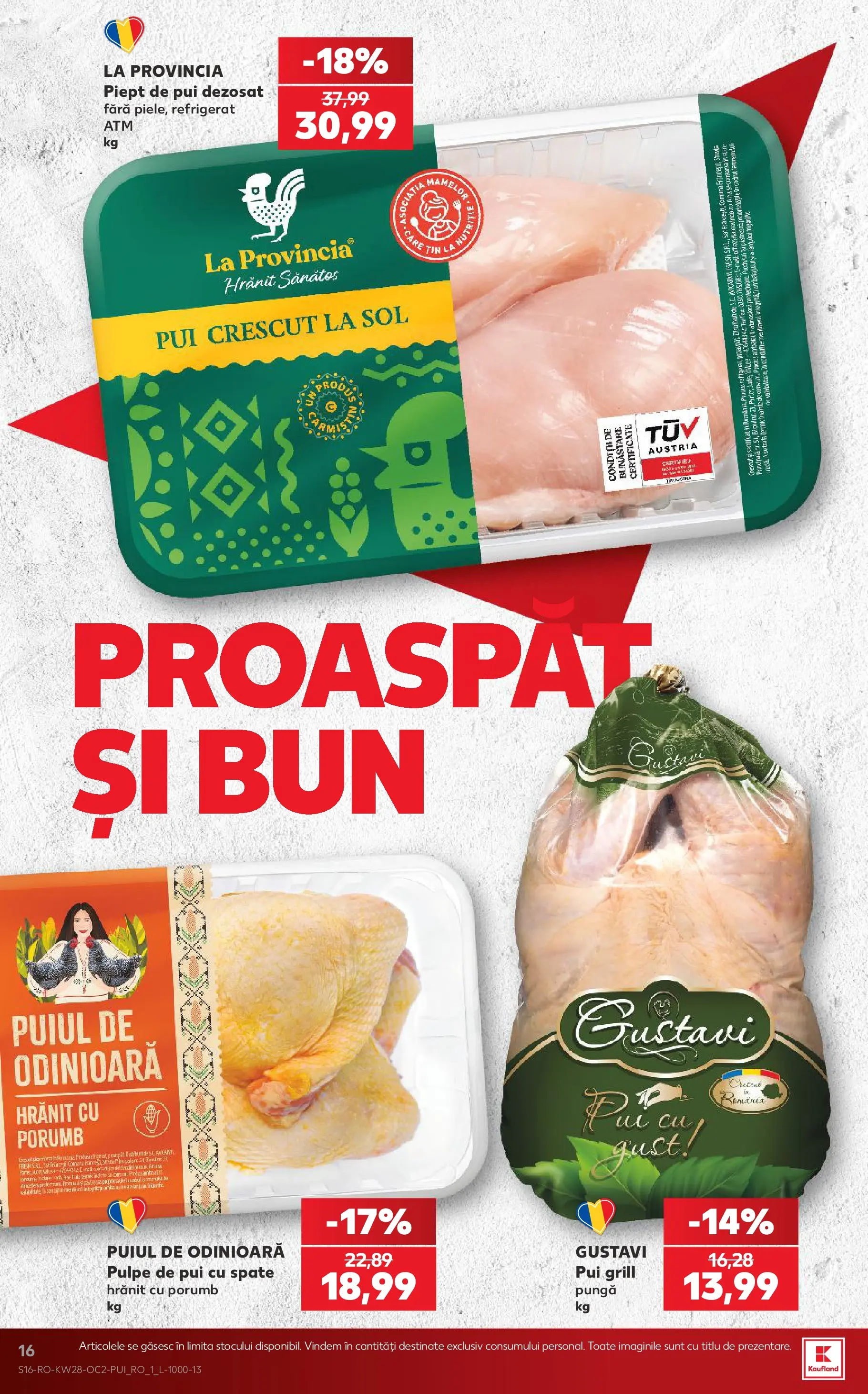 Catalog Kaufland 8 - 13 Iulie 2026 | Pagina 16 | Produse: Pungă, Grill, Hacıyatmaz Kedi Oyuncağı, Porumb
