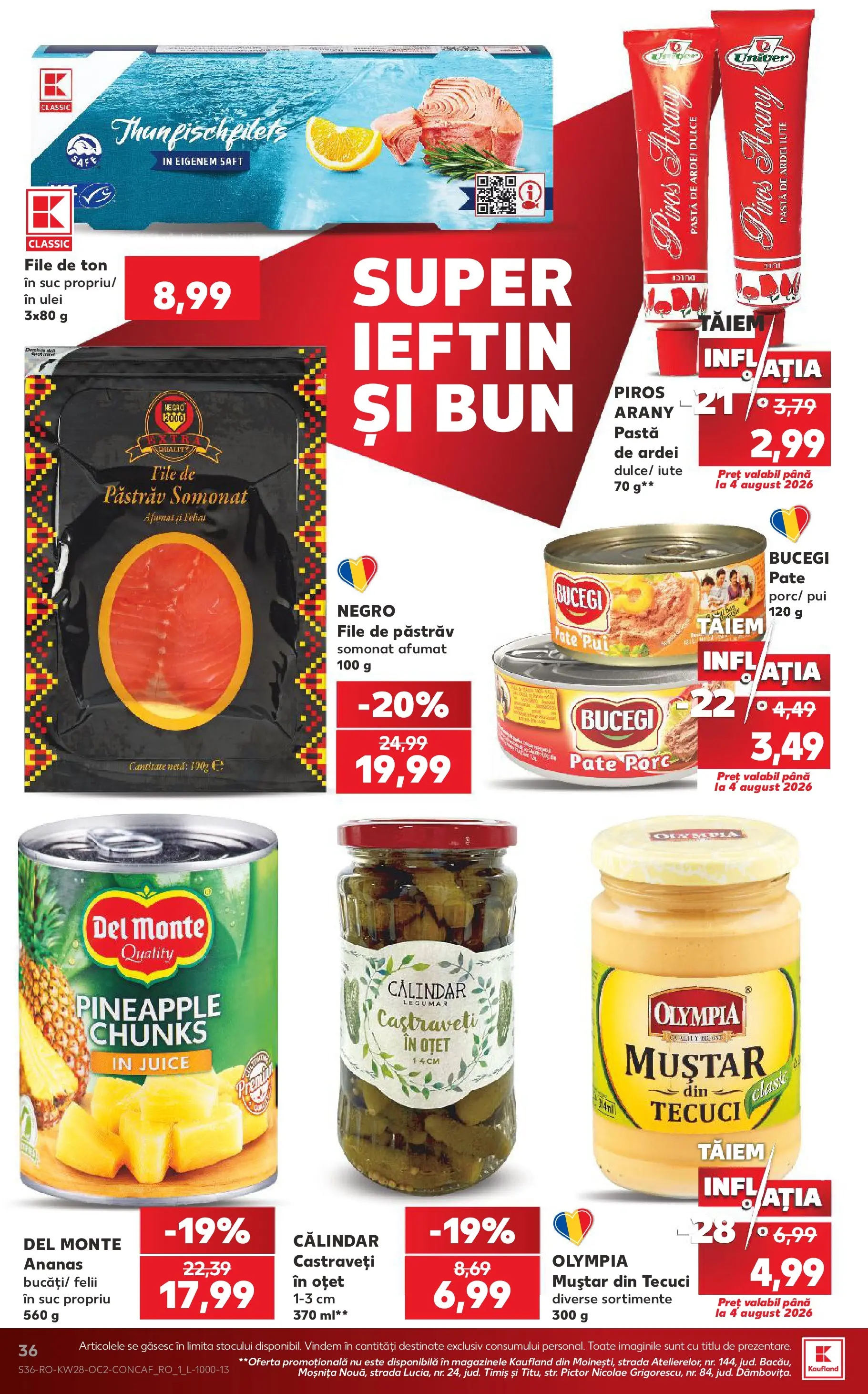 Catalog Kaufland 8 - 13 Iulie 2026 | Pagina 36 | Produse: Hacıyatmaz Kedi Oyuncağı, Pate, Muștar, Castraveți