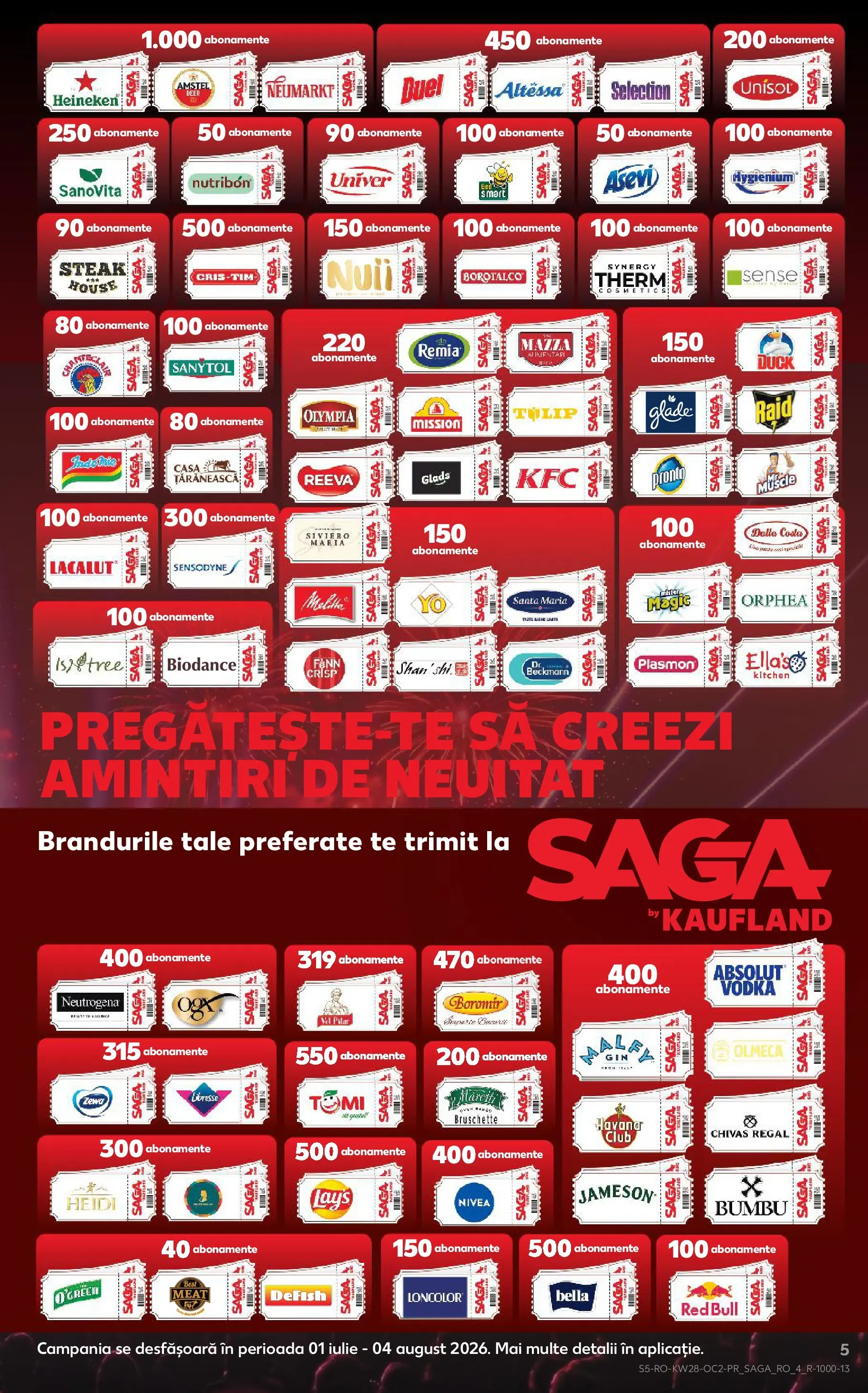 Catalog Kaufland 8 - 13 Iulie 2026 | Pagina 5 | Produse: Köpek Sabunu, Vodka