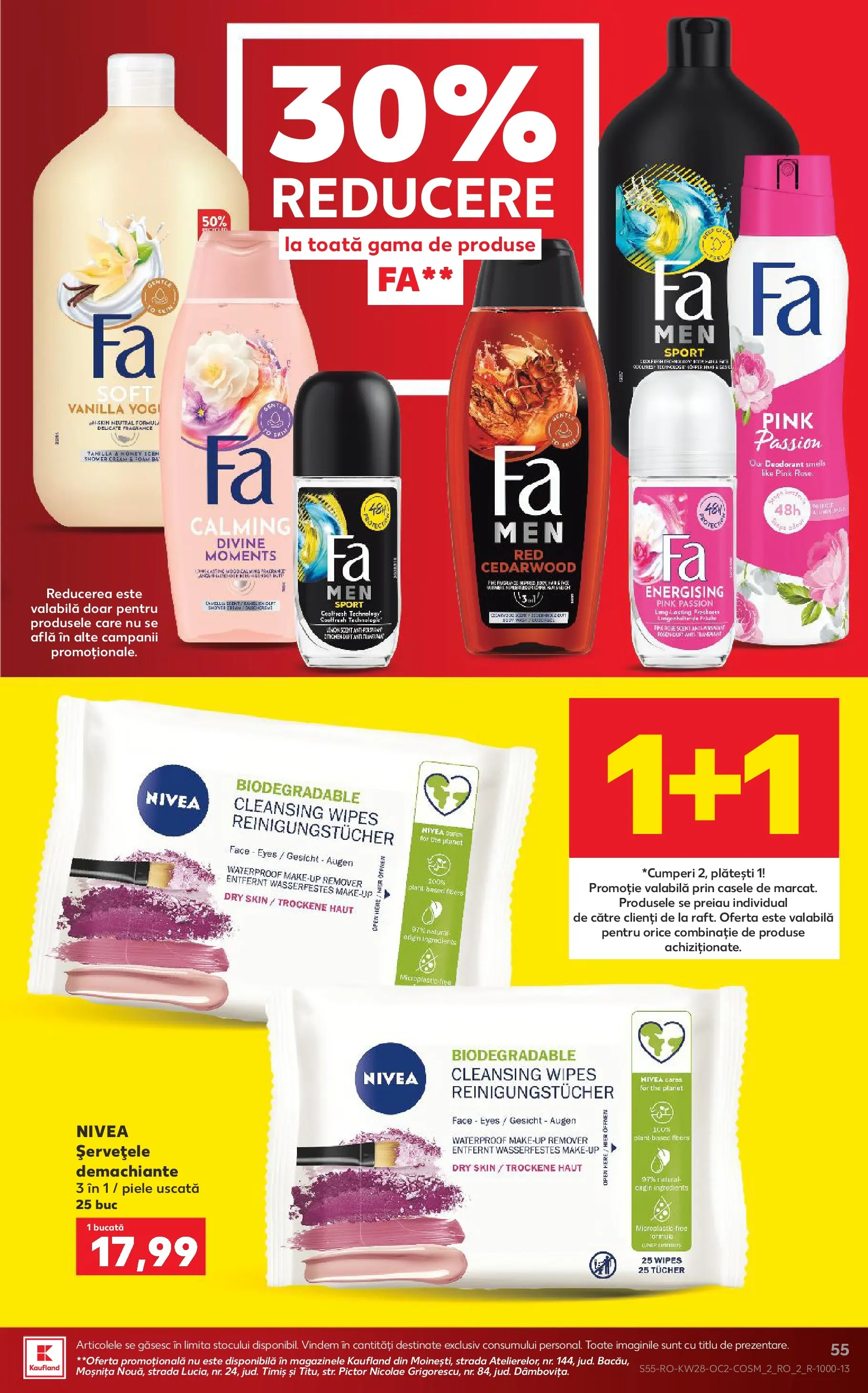 Catalog Kaufland 8 - 13 Iulie 2026 | Pagina 55 | Produse: Deodorant
