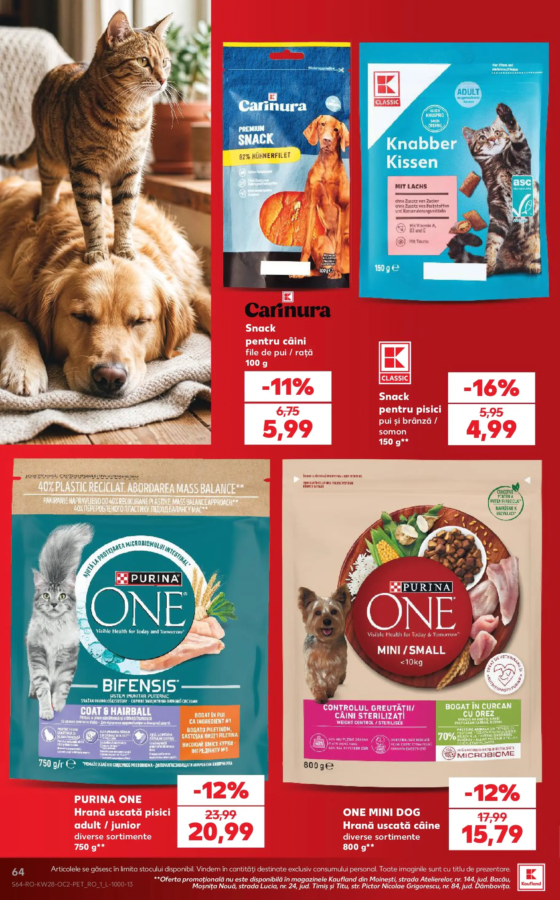 Catalog Kaufland 8 - 13 Iulie 2026 | Pagina 64 | Produse: Masaüstü kılıfı, Hacıyatmaz Kedi Oyuncağı, Rață, Orez